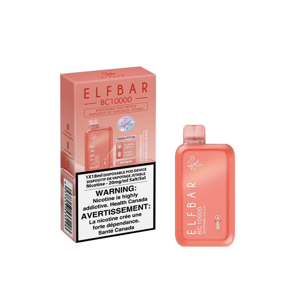 WATERMELON ICE BY ELFBAR BC10000 (18mL) (ONTARIO)