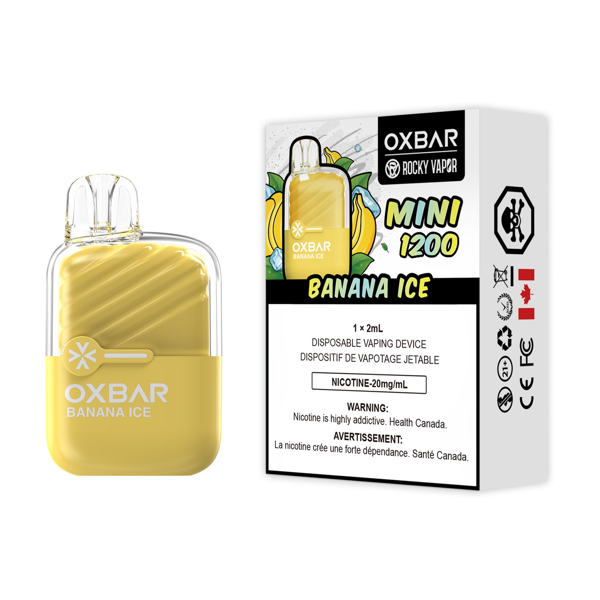 BANANA ICE - OXBAR MINI 1200