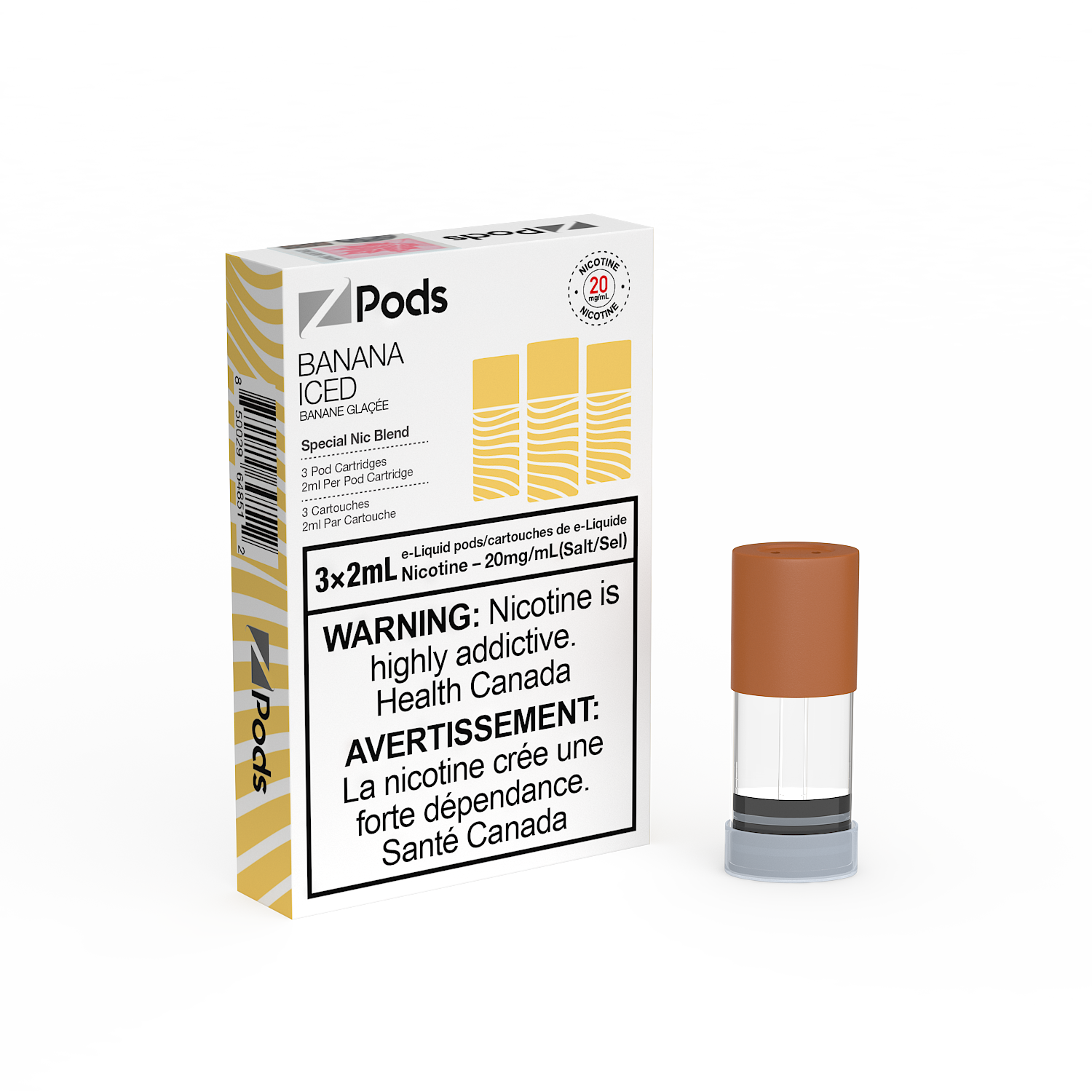 Z-PODS: BANANA ICED (ONTARIO)