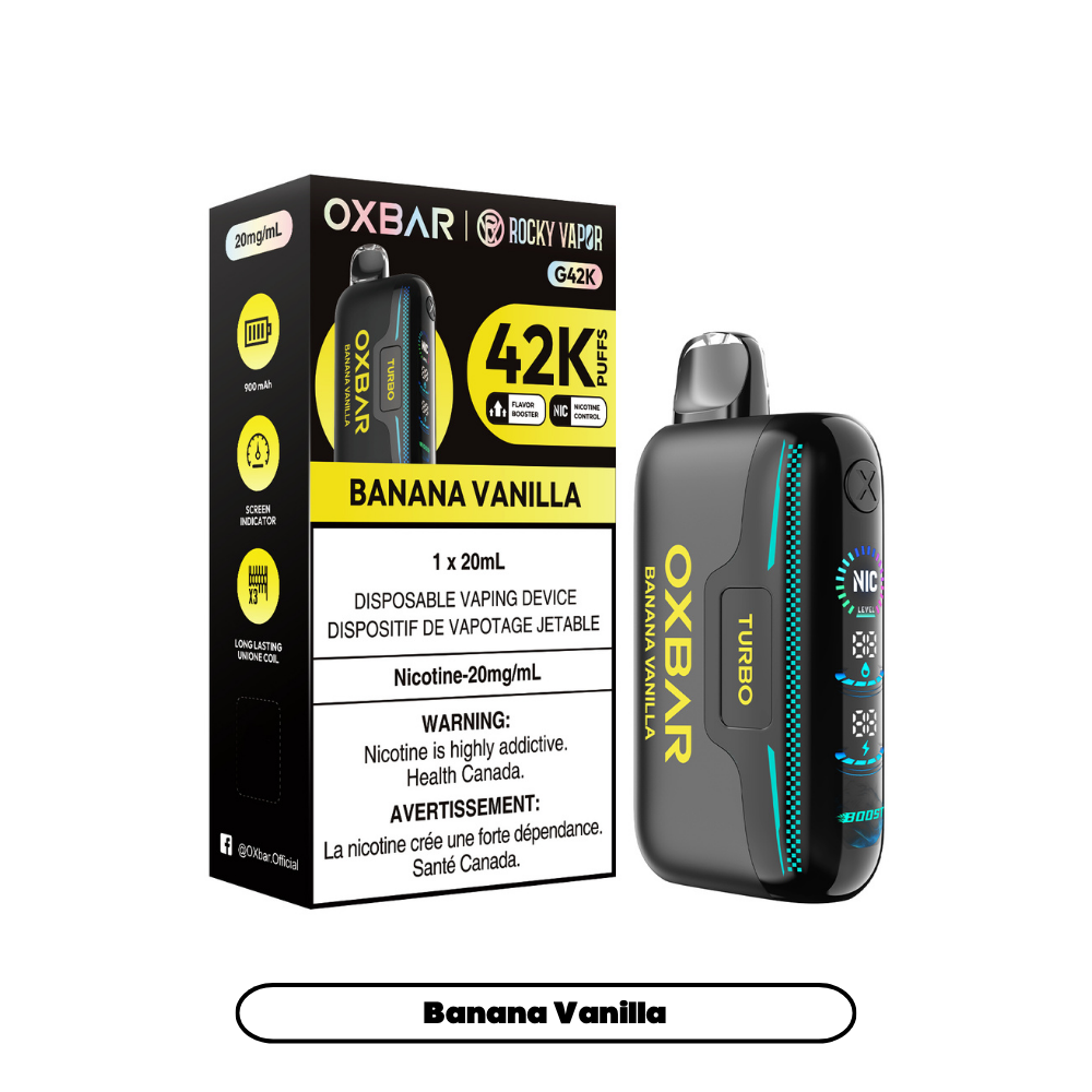 BANANA VANILLA - OXBAR G42K (ONTARIO)