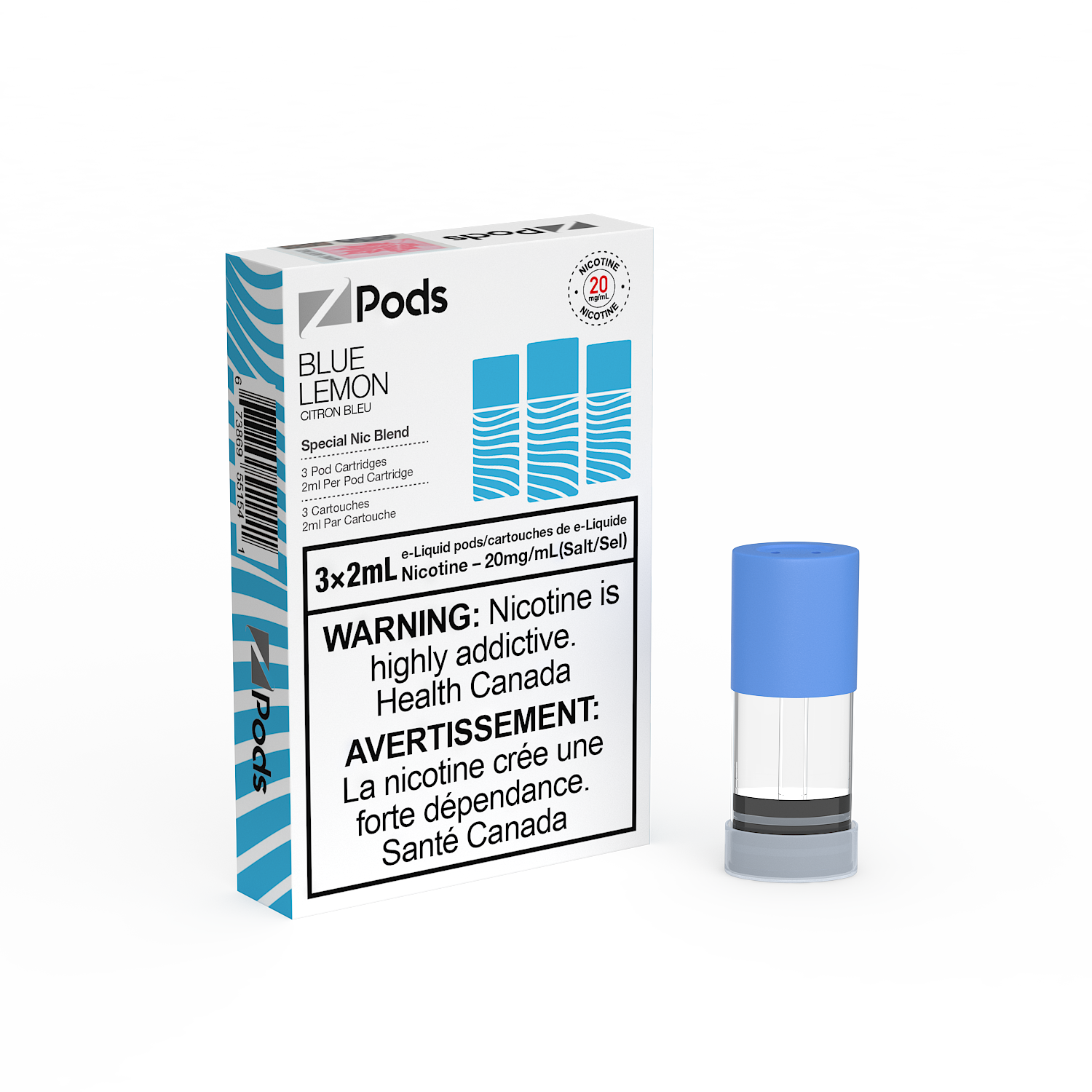 Z-PODS: BLUE LEMON (ONTARIO)