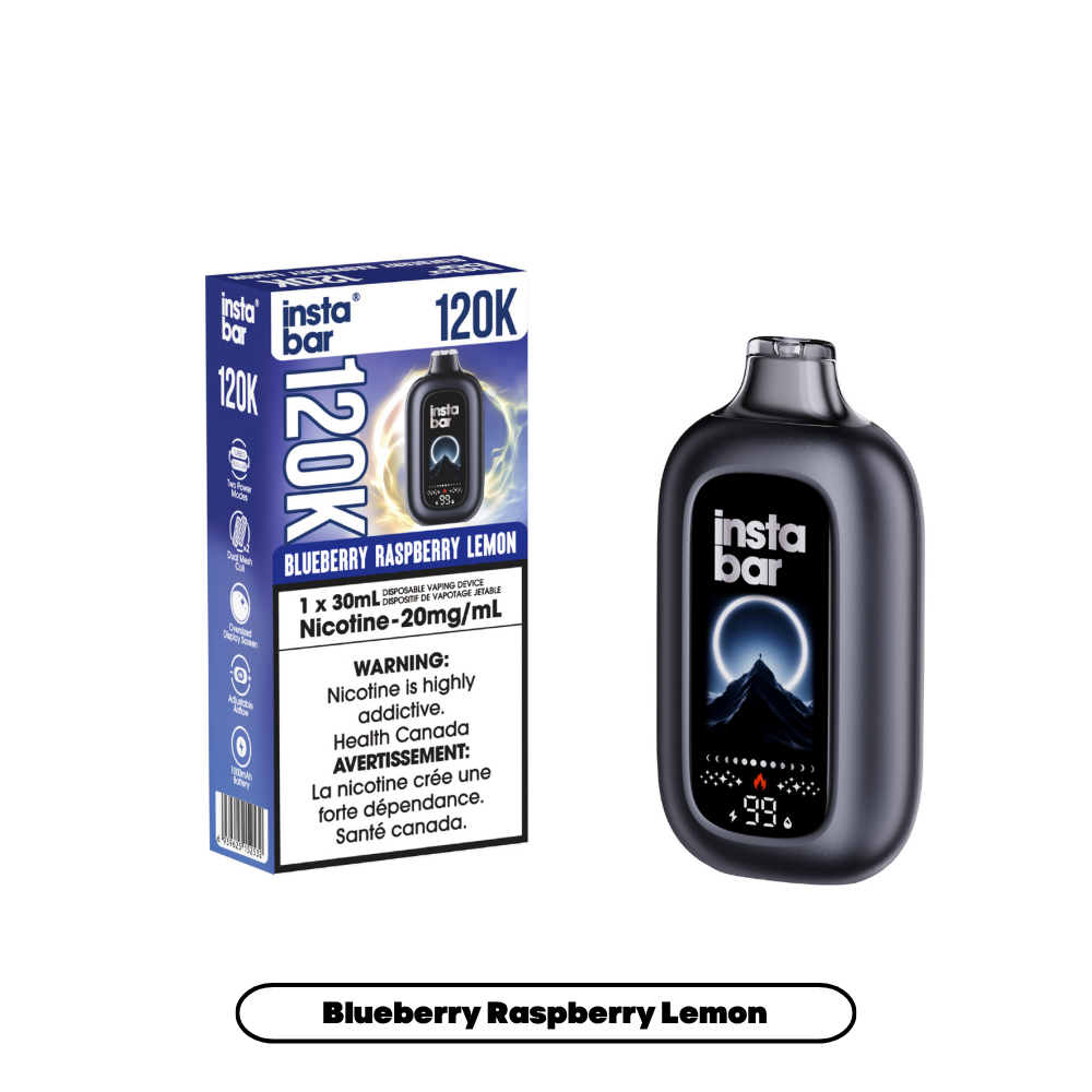 BLUEBERRY RASPBERRY LEMON - INSTA BAR 120K (30mL)