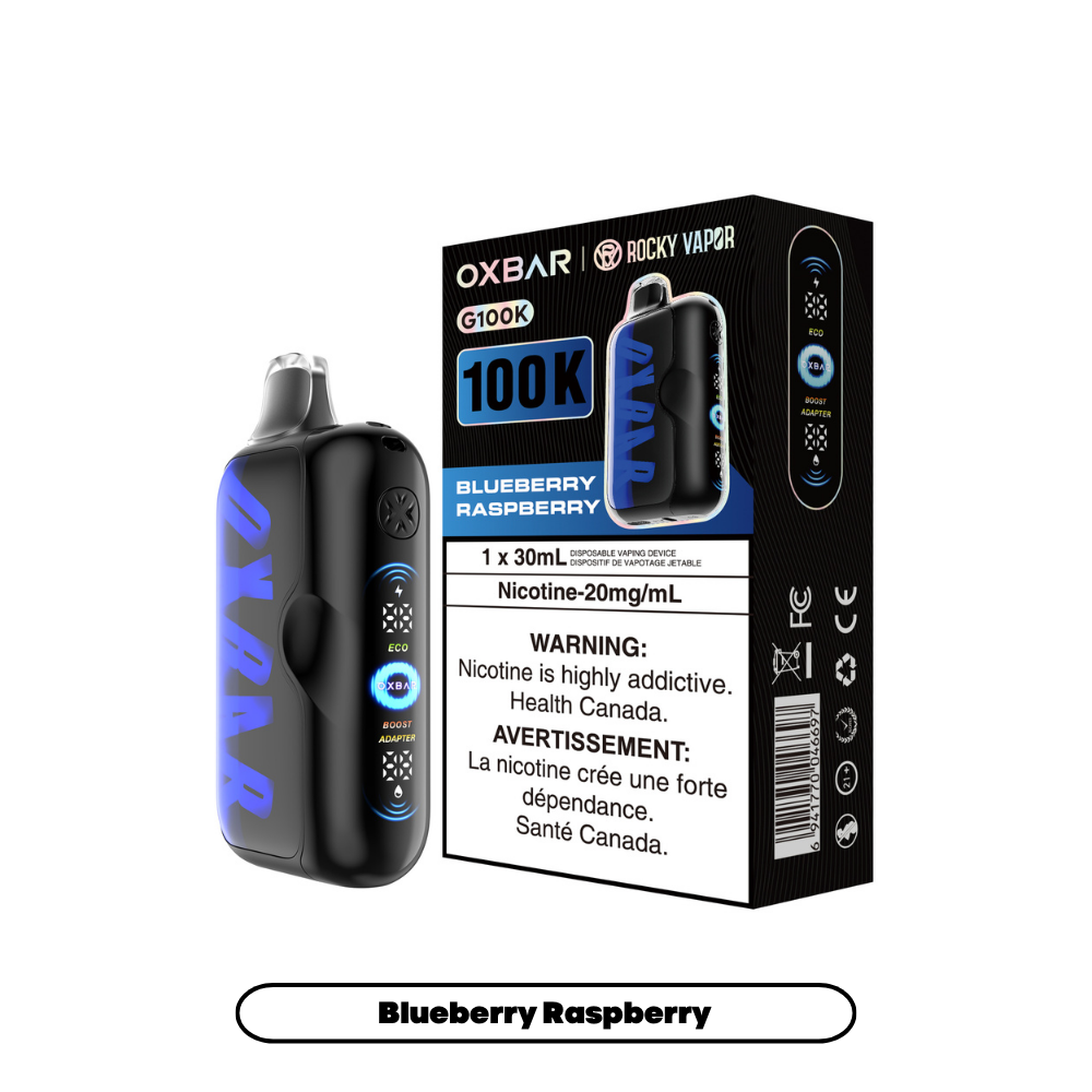 BLUEBERRY RASPBERRY - OXBAR G100K (30mL)
