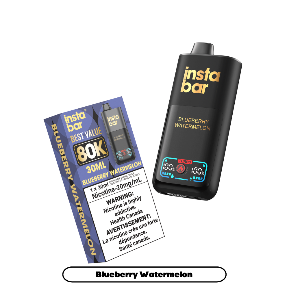 BLUEBERRY WATERMELON - INSTA BAR 80K (30mL)