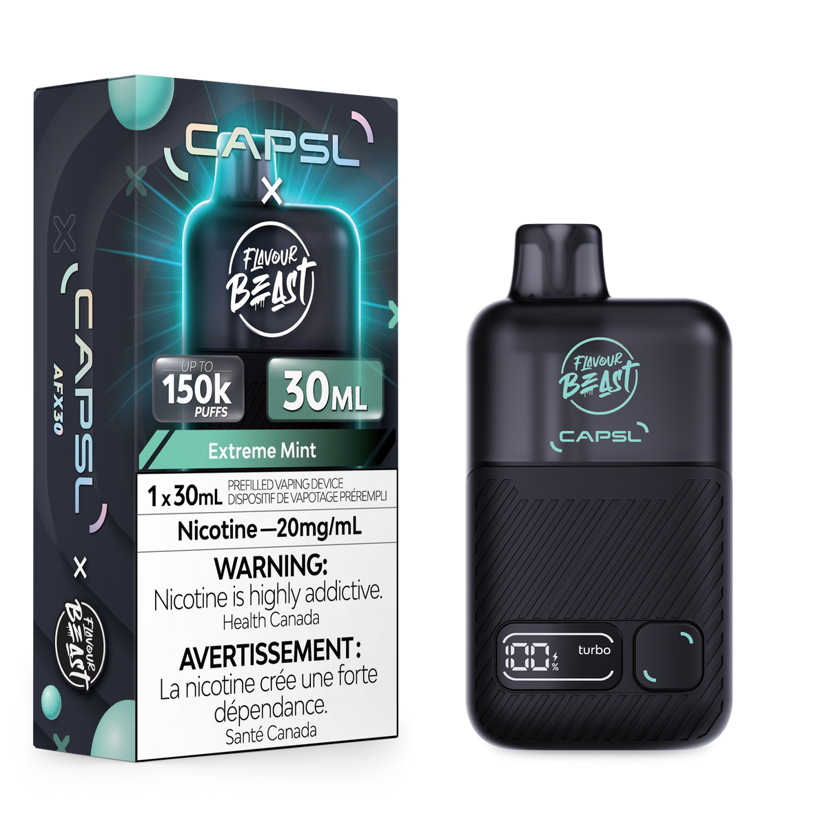 EXTREME MINT ICE - CAPSL AFX30 (30mL)