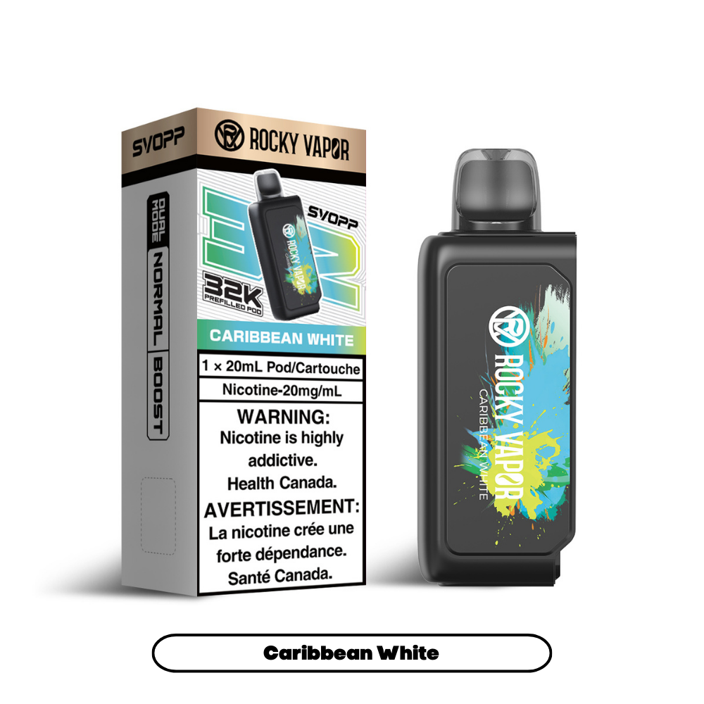 CARIBBEAN WHITE - OXBAR SVOPP 32K POD SYSTEM (SVOPP DEVICE REQUIRED) (ONTARIO)