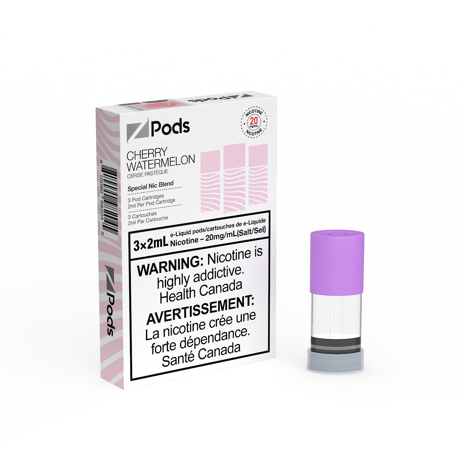 Z-PODS: CHERRY WATERMELON (ONTARIO)