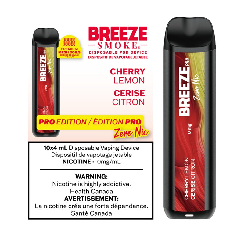 CHERRY LEMON - BREEZE PRO EDITION (4mL) (ONTARIO)