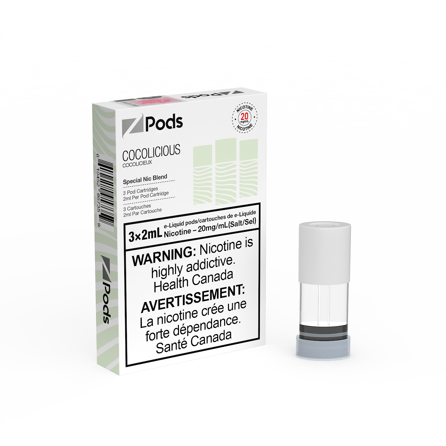 Z-PODS: DREAM CREAM/(COCOLICIOUS) (ONTARIO)