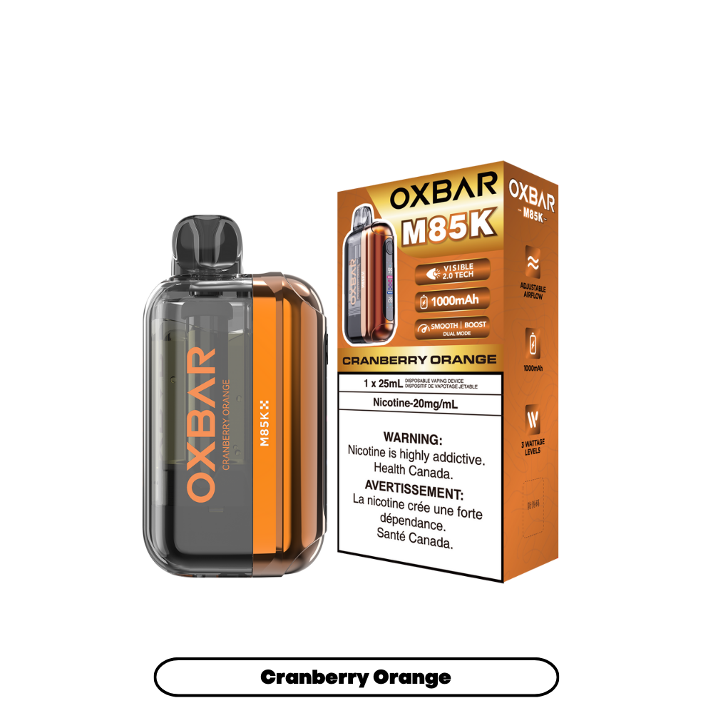 CRANBERRY ORANGE - OXBAR M85K (25mL) (ONTARIO)