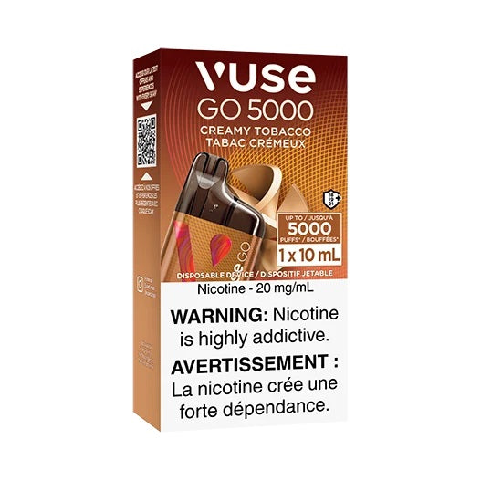 CREAMY TOBACCO - VUSE GO 5K 2.0 (ONTARIO)