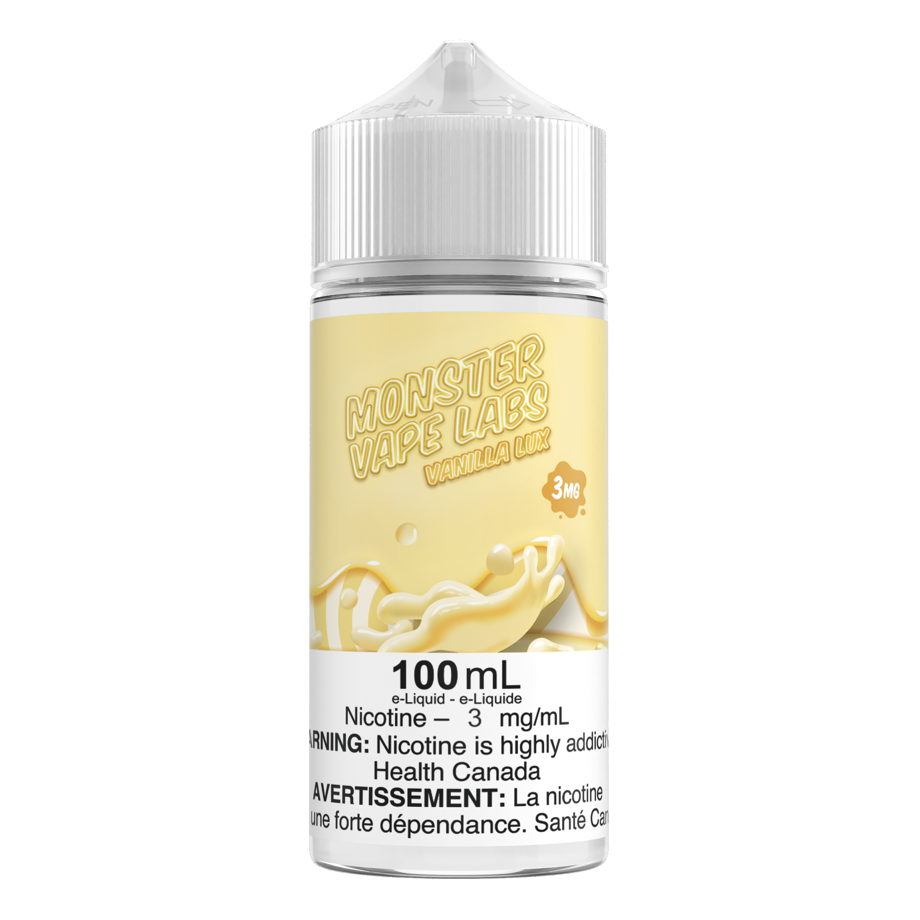 VANILLA LUX - MONSTER VAPE LABS (100mL) (ONTARIO)