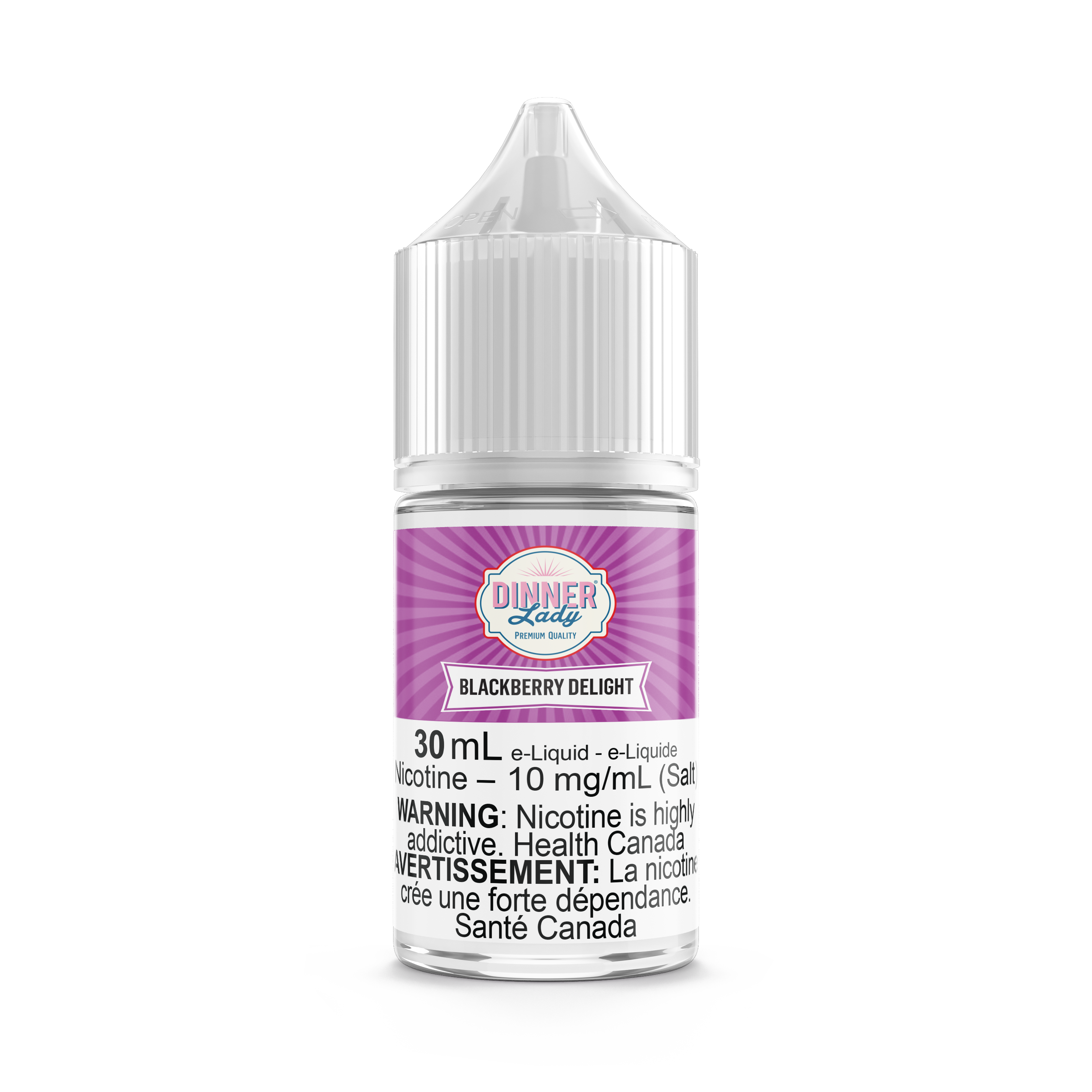 BLACKBERRY DELIGHT - DINNER LADY SALT (30mL) (ONTARIO)