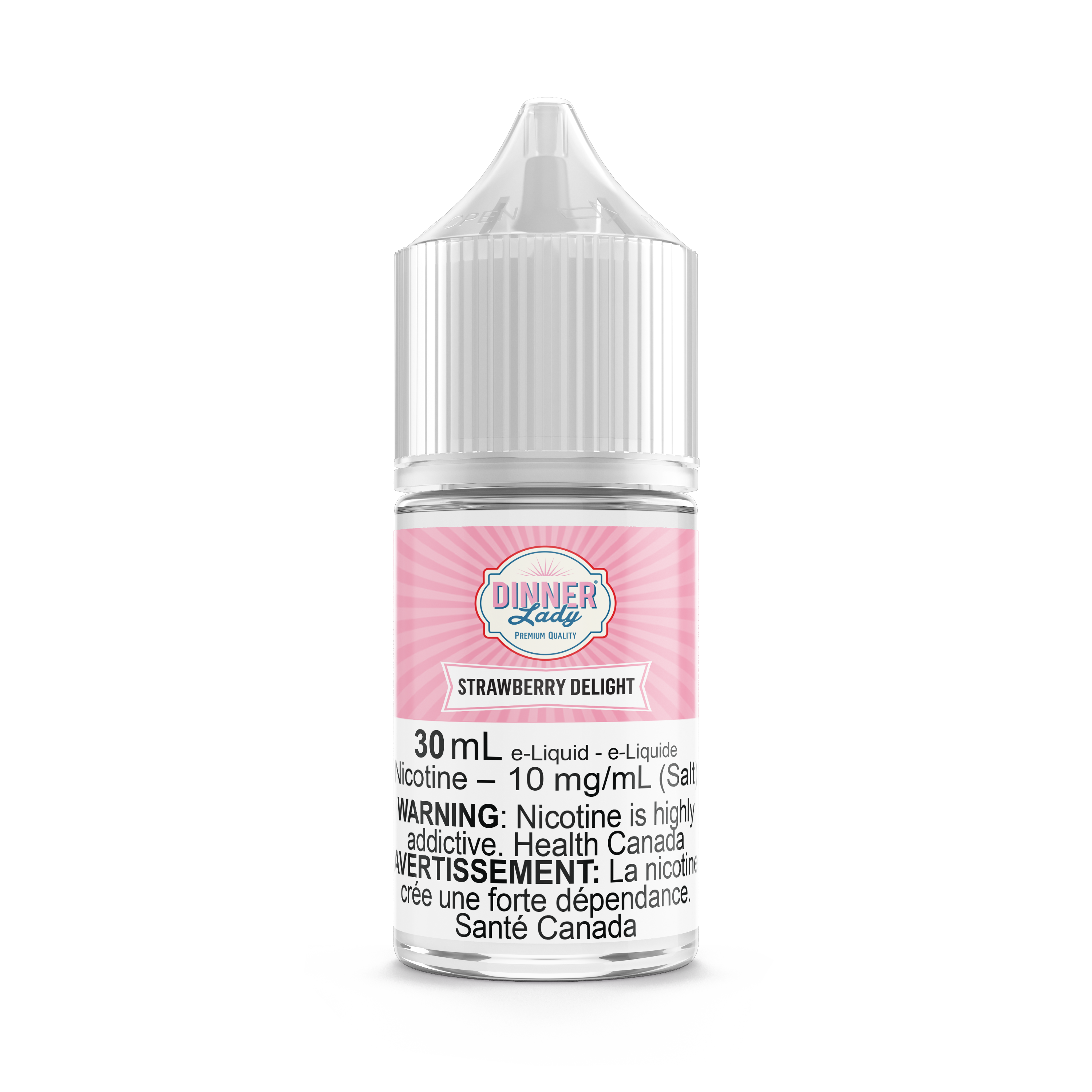 STRAWBERRY DELIGHT - DINNER LADY SALT (30mL) (ONTARIO)