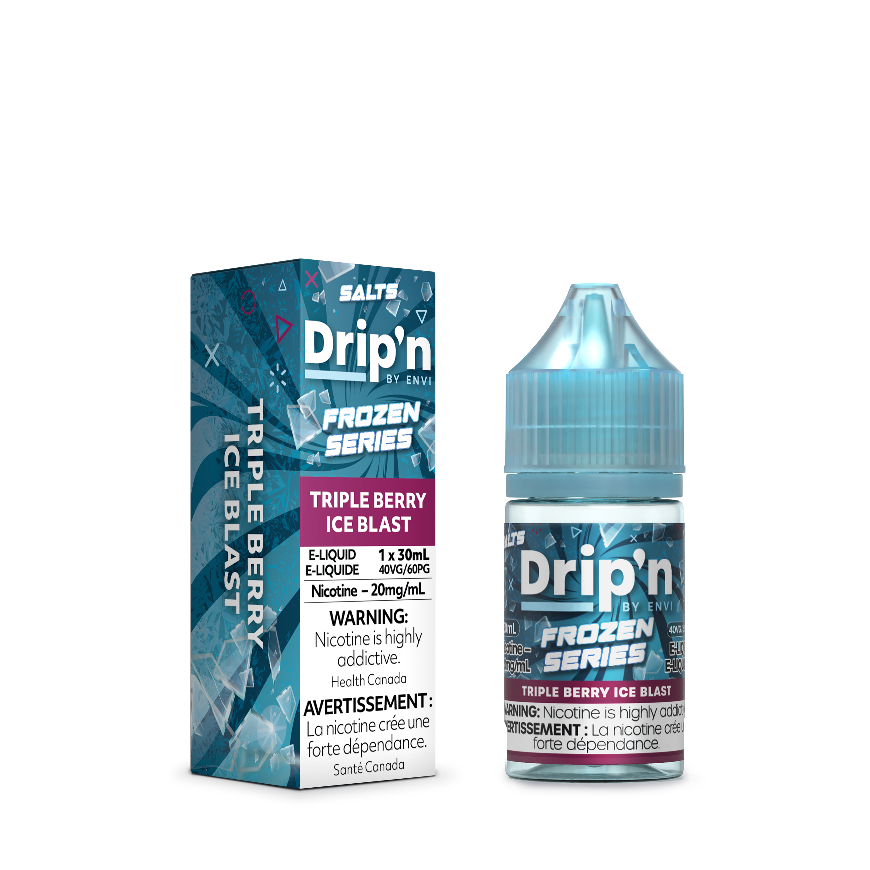 TRIPLE BERRY ICE BLAST - DRIP'N BY ENVI E-LIQUID (30mL) (ONTARIO)