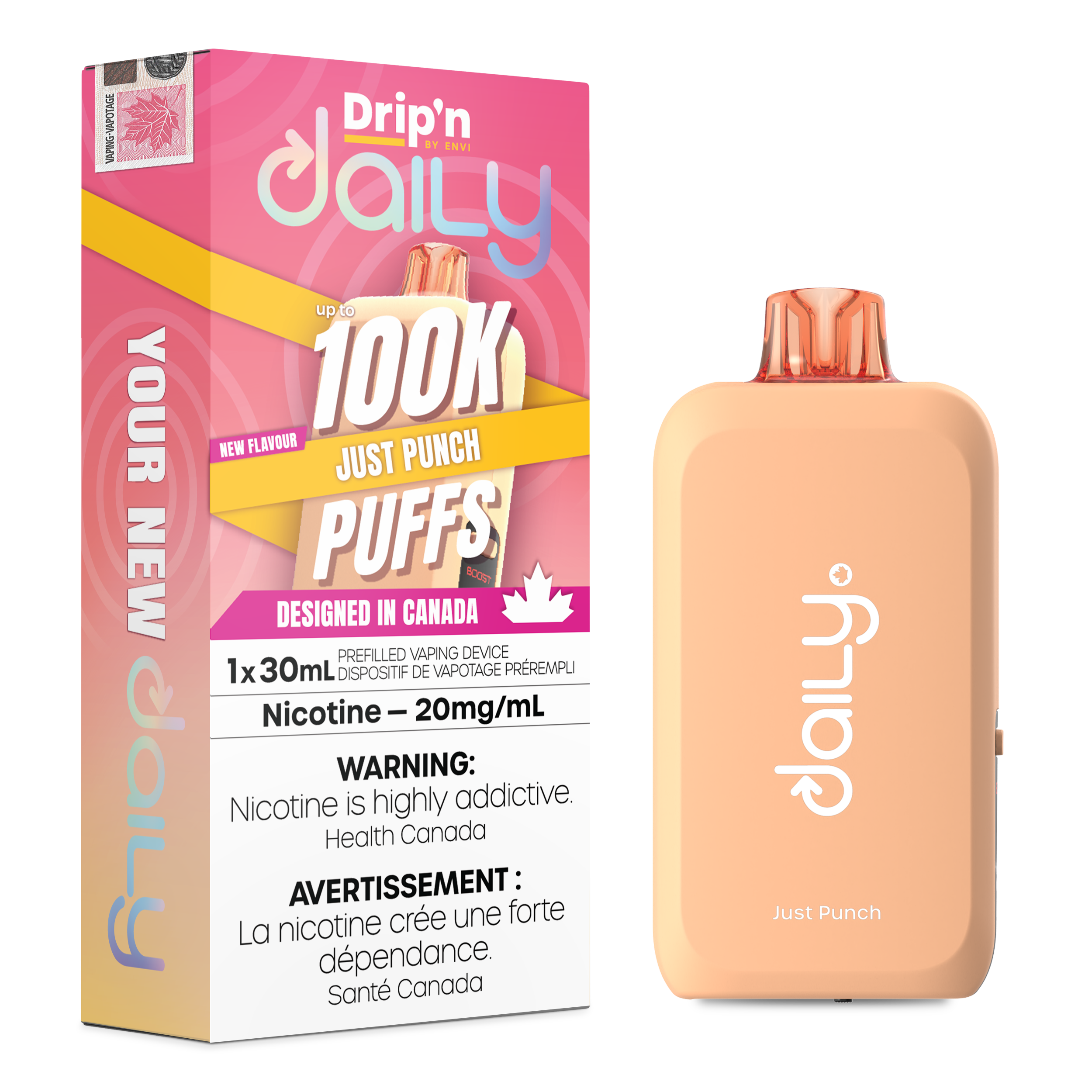 JUST PUNCH - DRIP'N DAILY 100K BY ENVI (30ML)