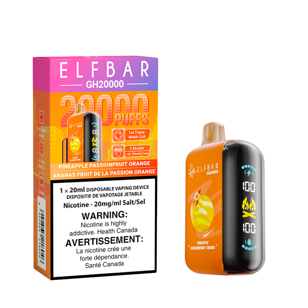 PINEAPPLE PASSIONFRUIT ORANGE - ELFBAR GH20000 (20mL)