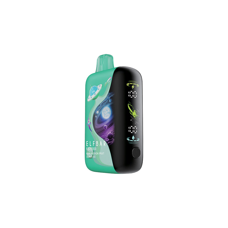 KIWI PASSION FRUIT GUAVA ICE - ELFBAR FS70K DISPOSABLE (20mL) KIWI PASSION FRUIT GUAVA ICE - ELFBAR FS70K DISPOSABLE (20mL)