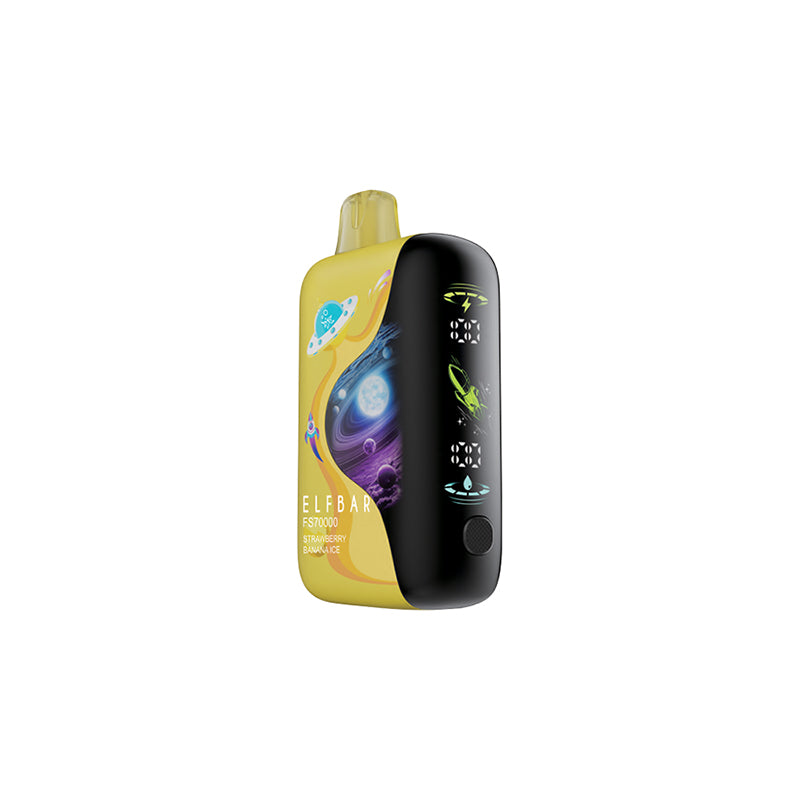 banana ice liquid elfbar STRAWBERRY banana ice elf bar ELFBAR ELFA - Golden Banana Color:Silver