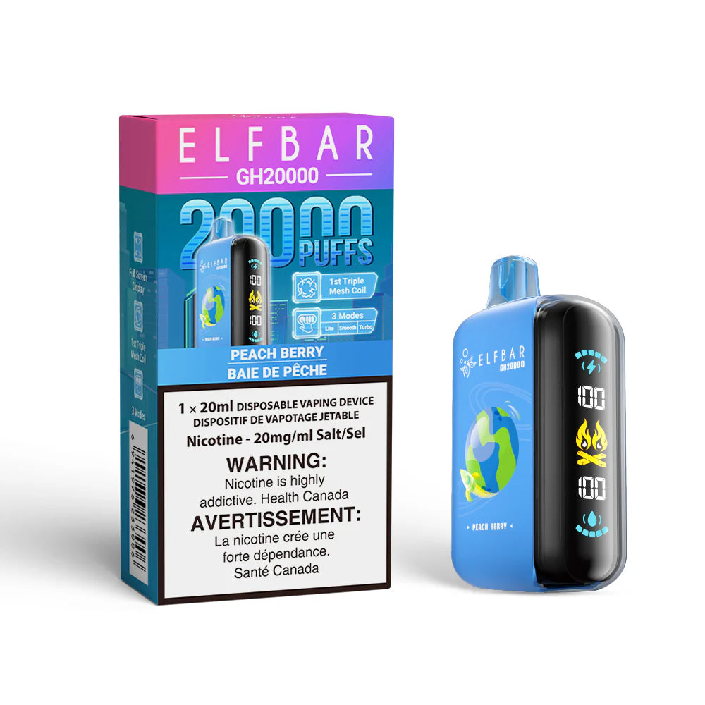 PEACH BERRY - ELFBAR GH20000 (20mL) (ONTARIO)