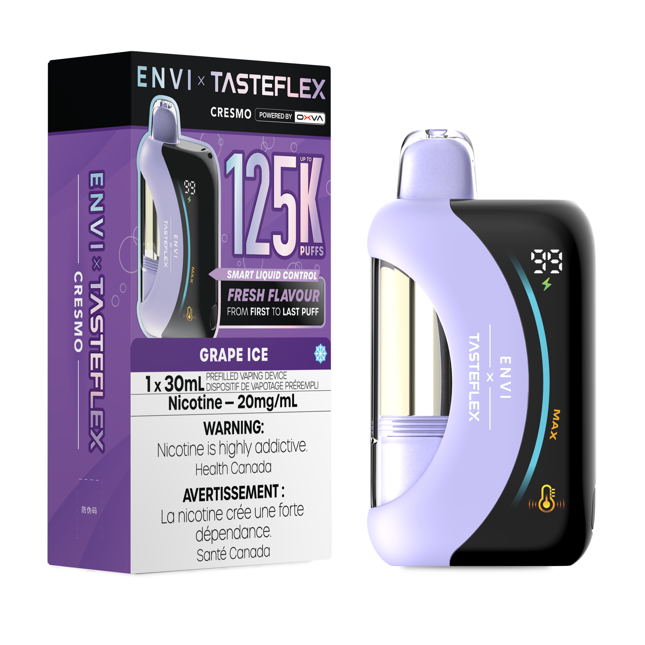 GRAPE ICE - ENVI X TASTEFLEX (30mL)