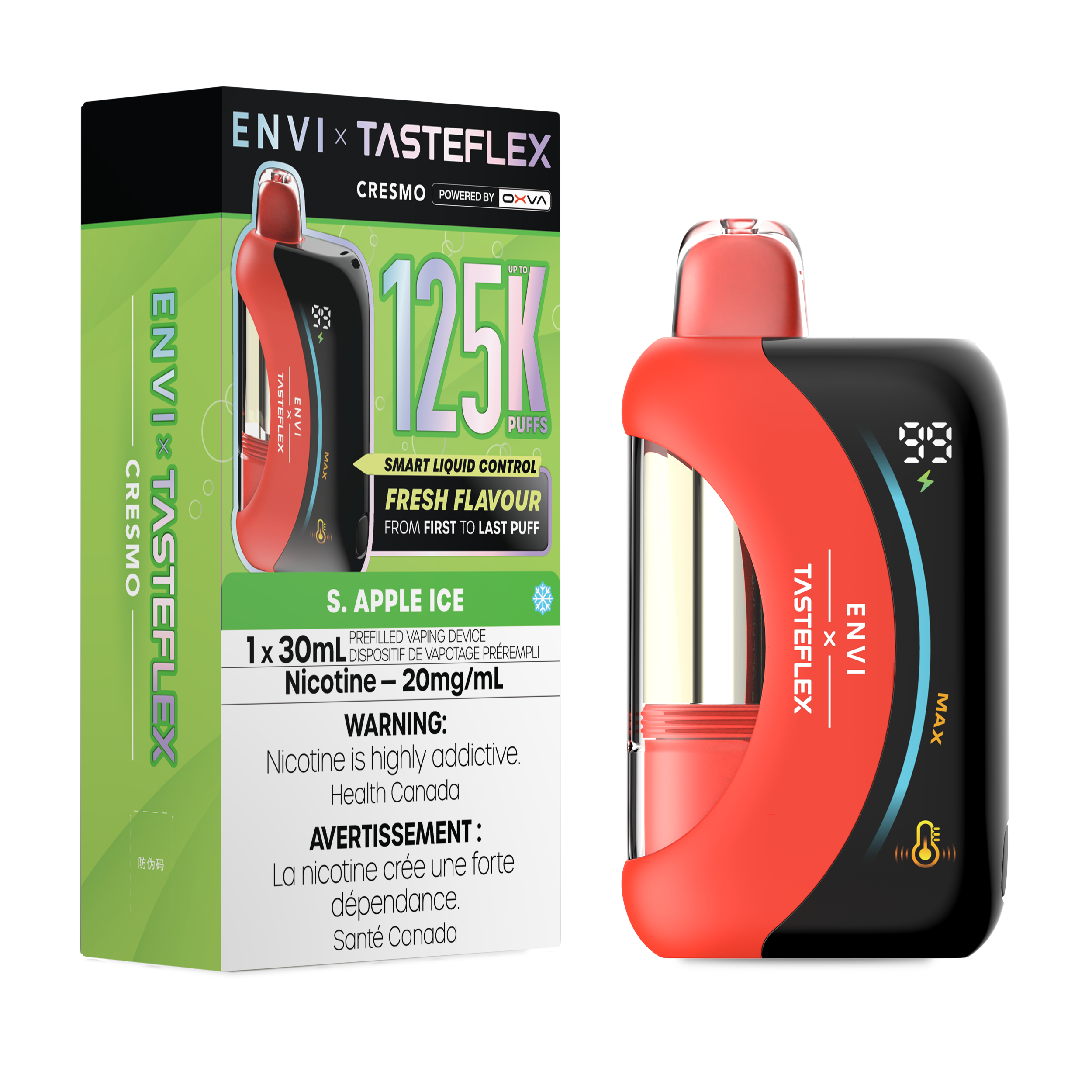 S. APPLE ICE - ENVI X TASTEFLEX (30mL)