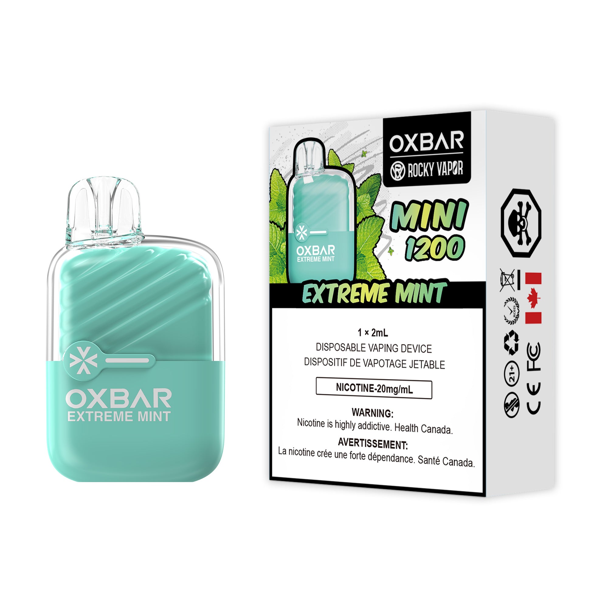EXTREME MINT - OXBAR MINI 1200 (ONTARIO)