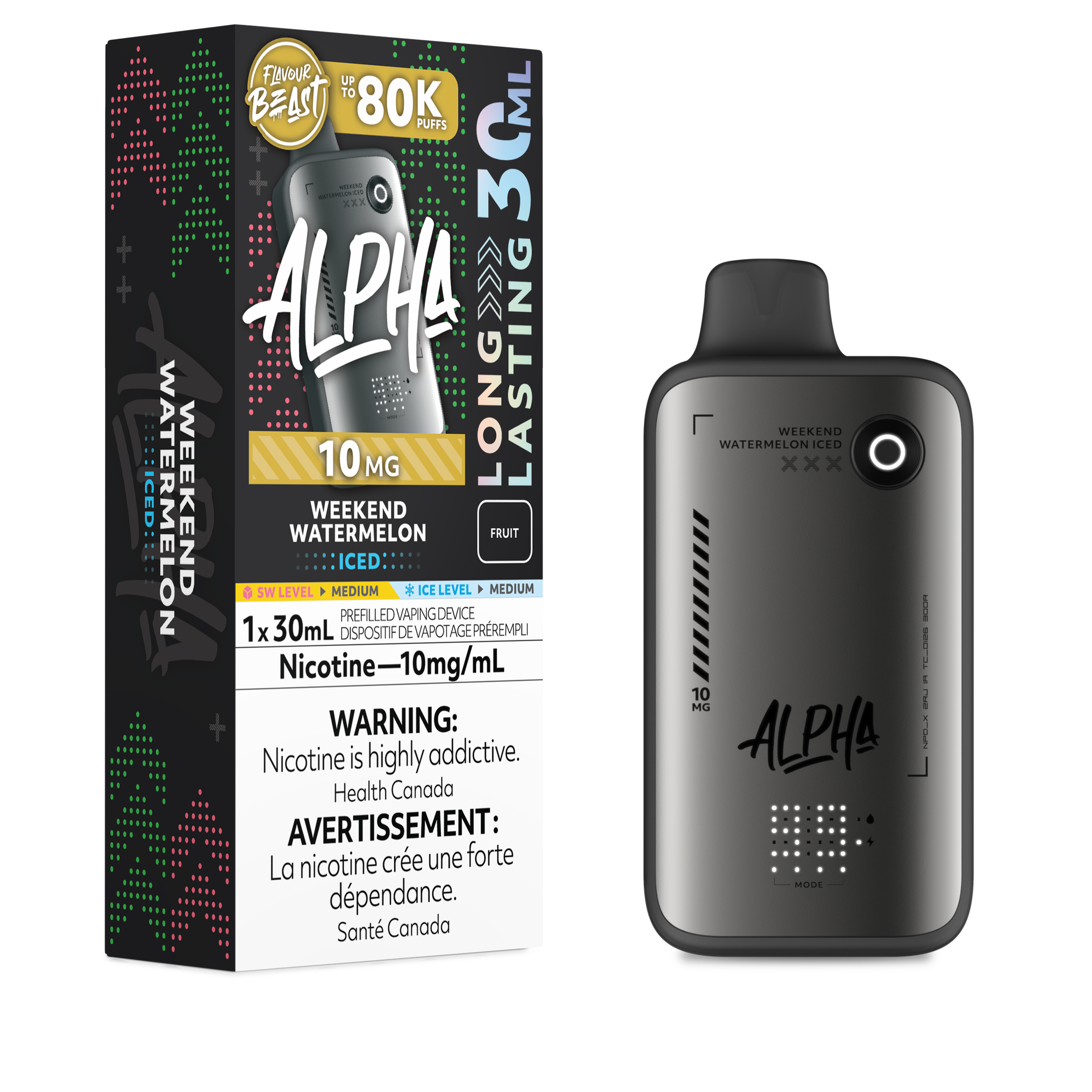 WEEKEND WATERMELON - FLAVOUR BEAST ALPHA (30mL)