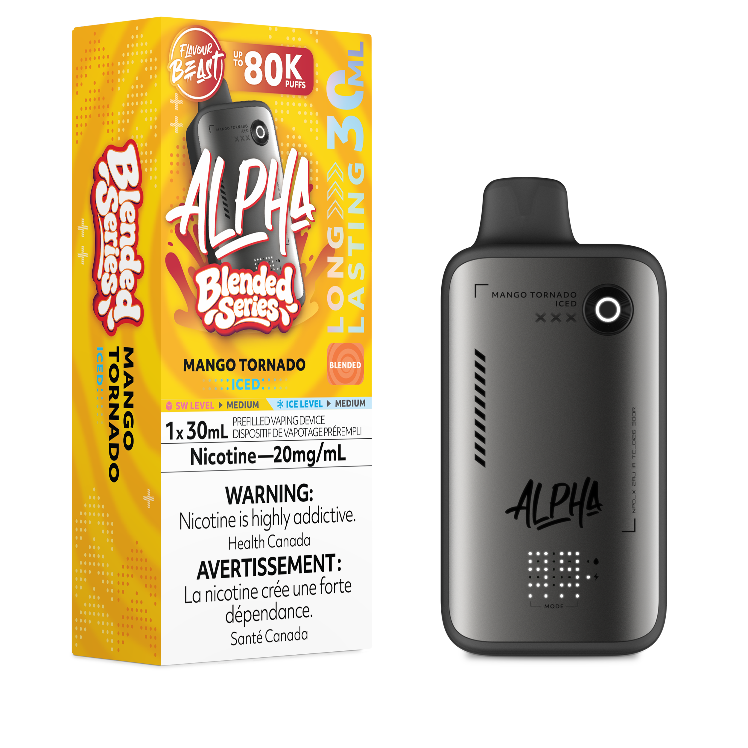 MANGO TORNADO - FLAVOUR BEAST ALPHA (30mL)