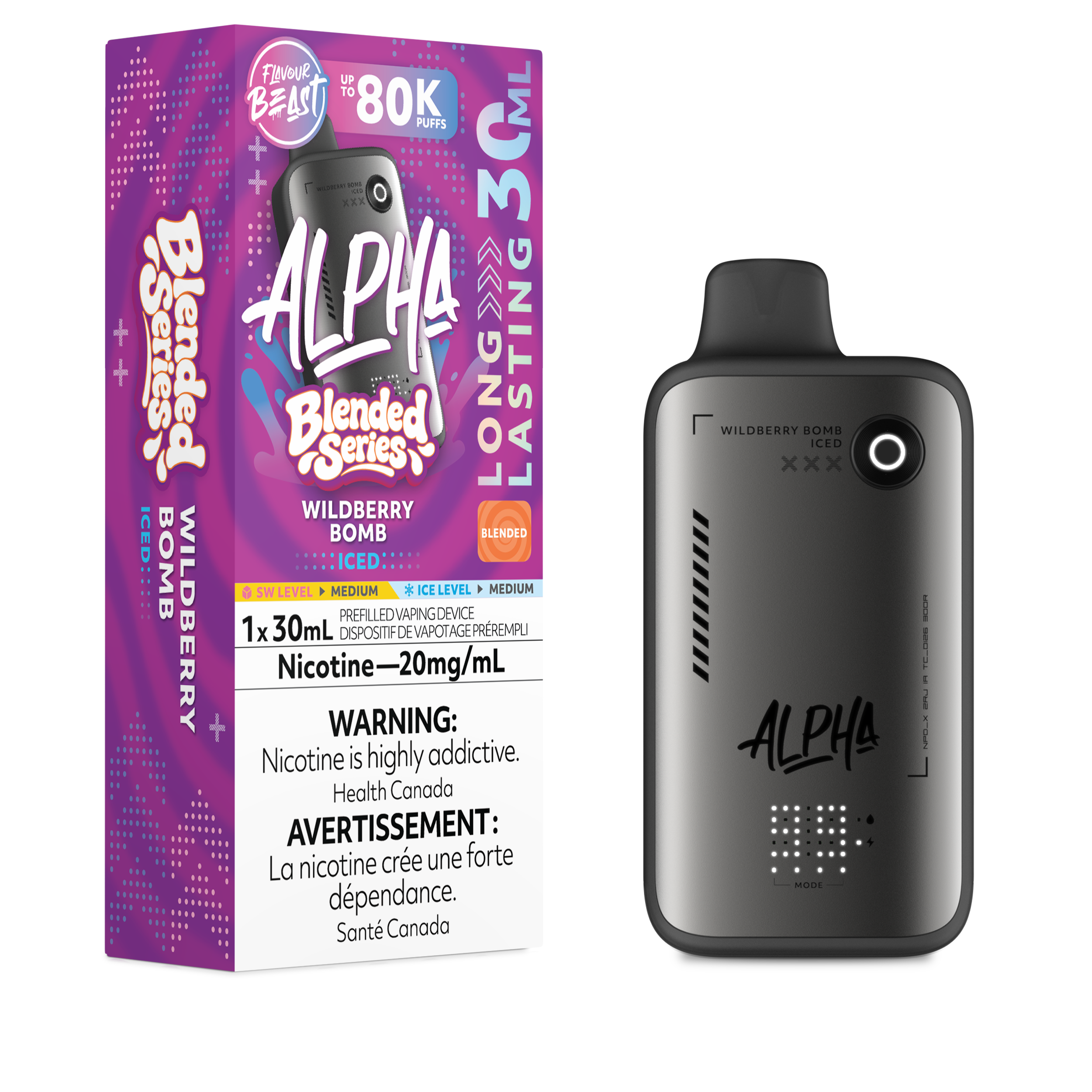 WILDBERRY BOMB - FLAVOUR BEAST ALPHA (30mL)
