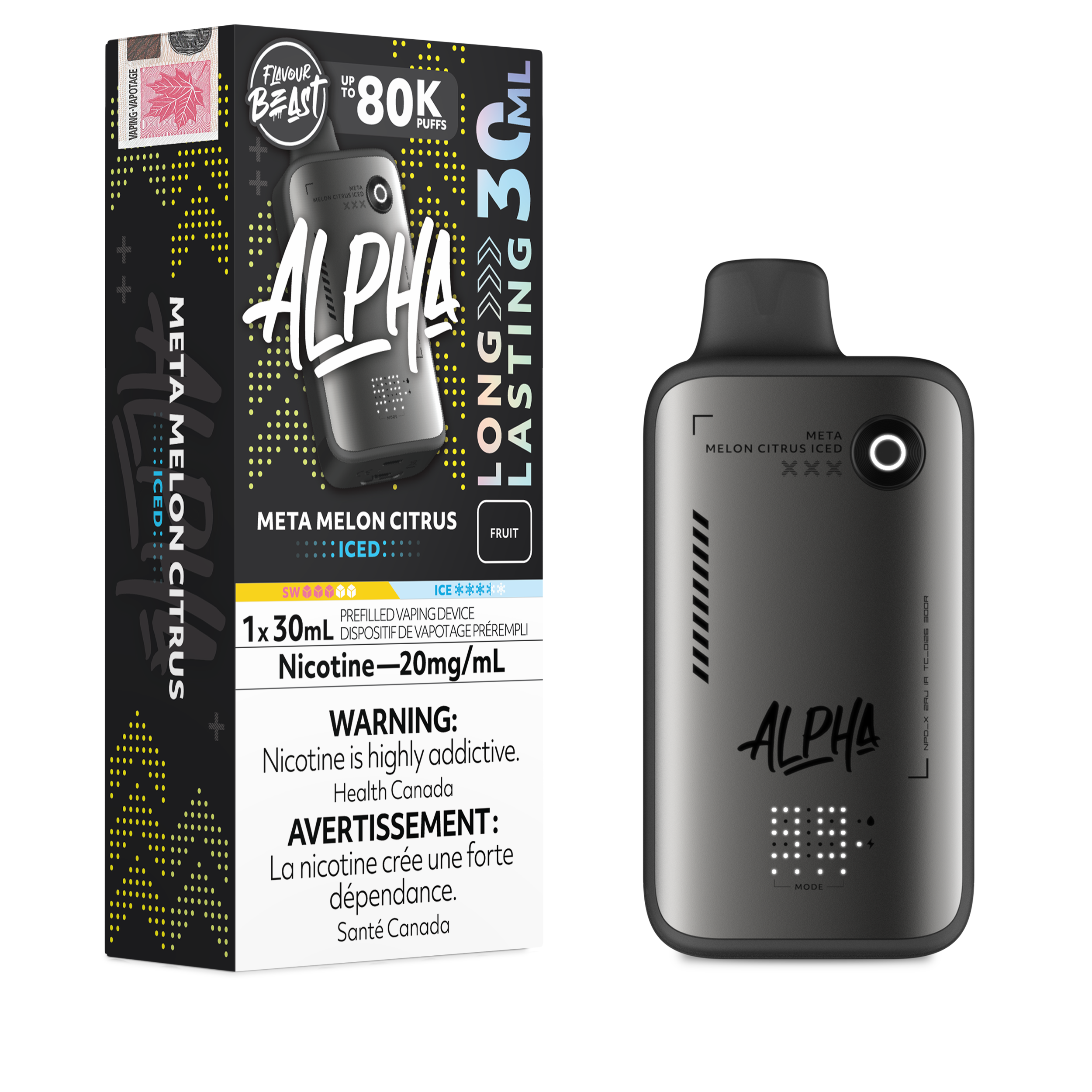 META MELON CITRUS - FLAVOUR BEAST ALPHA (30mL)