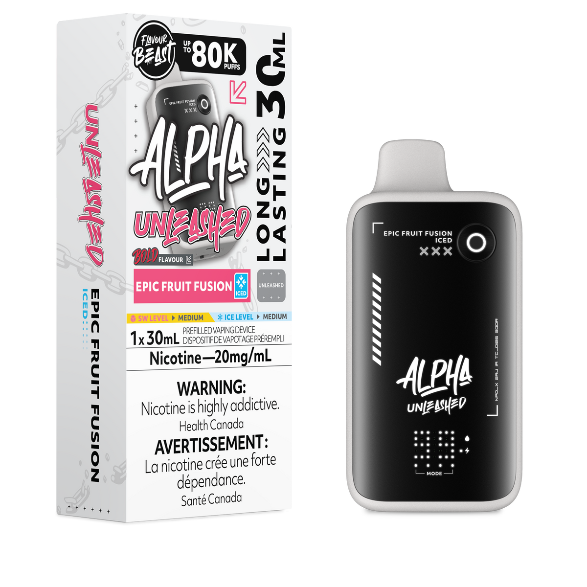 EPIC FRUIT FUSION - FLAVOUR BEAST ALPHA UNLEASHED (30mL)