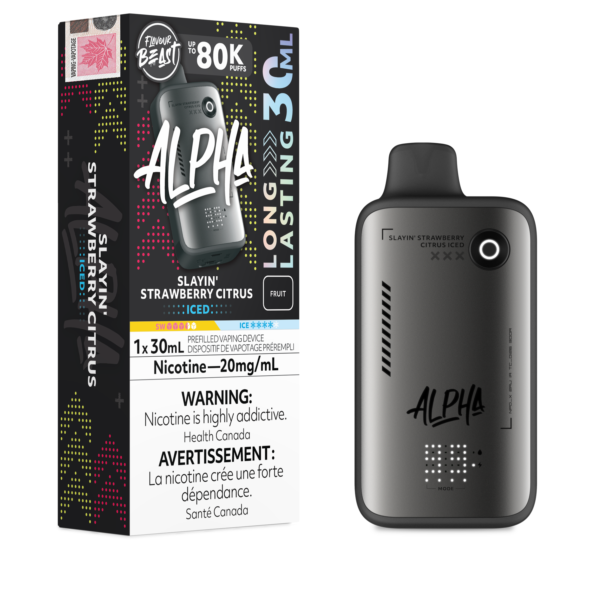 SLAYIN' STRAWBERRY CITRUS - FLAVOUR BEAST ALPHA (30mL)