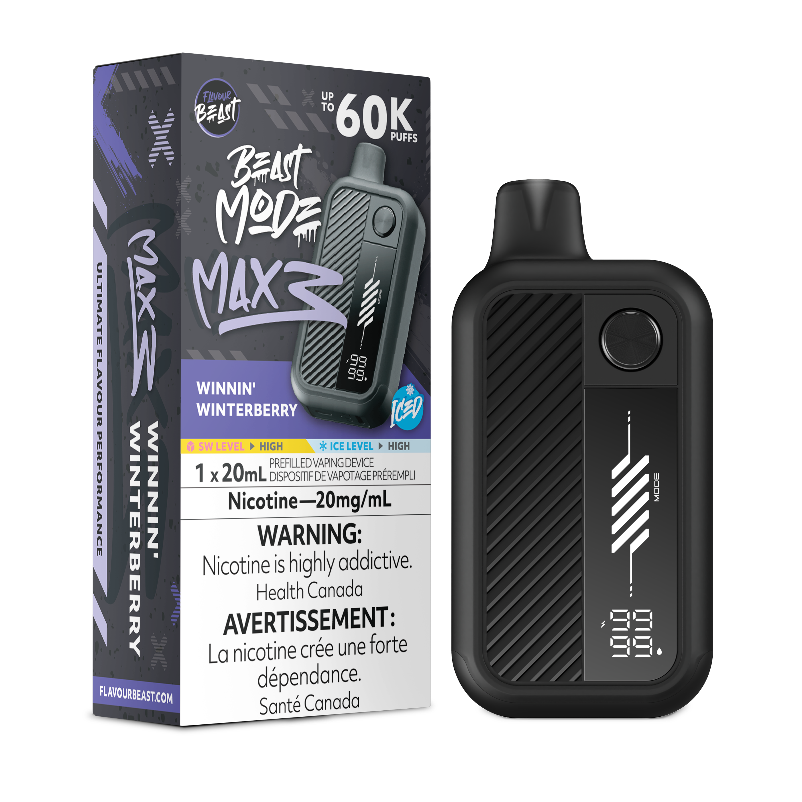 WINNIN' WINTERBERRY - FLAVOUR BEAST BEAST MODE MAX 3 (20mL)