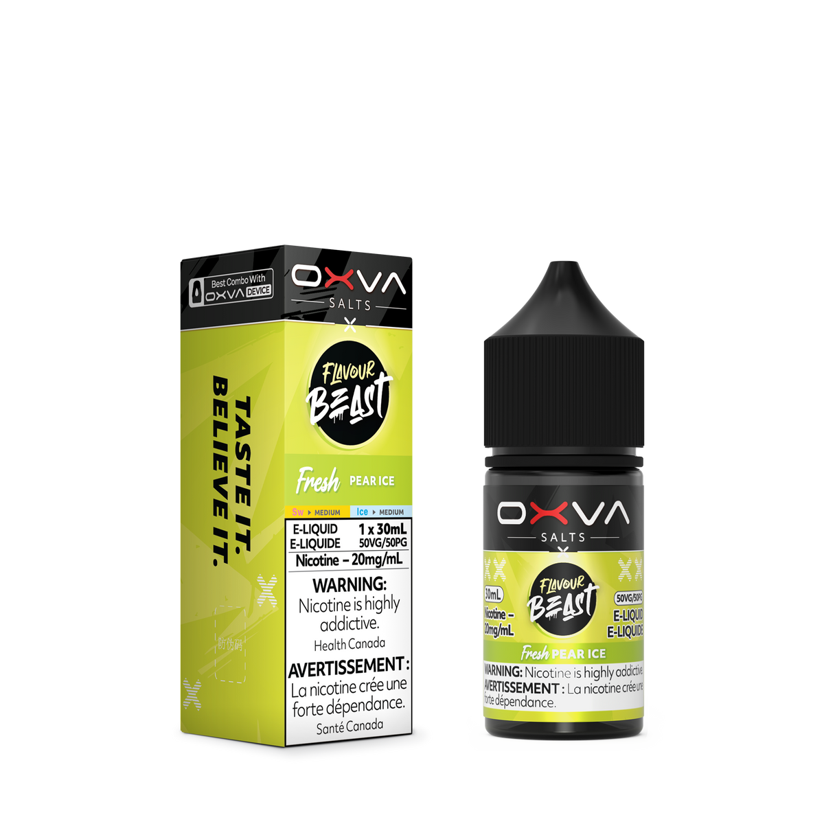 PEAR ICE - FLAVOUR BEAST X OXVA FRESH E LIQUID (30mL)