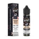WICKED WHITE PEACH - FLAVOUR BEAST E LIQUID (60mL) (ONTARIO)