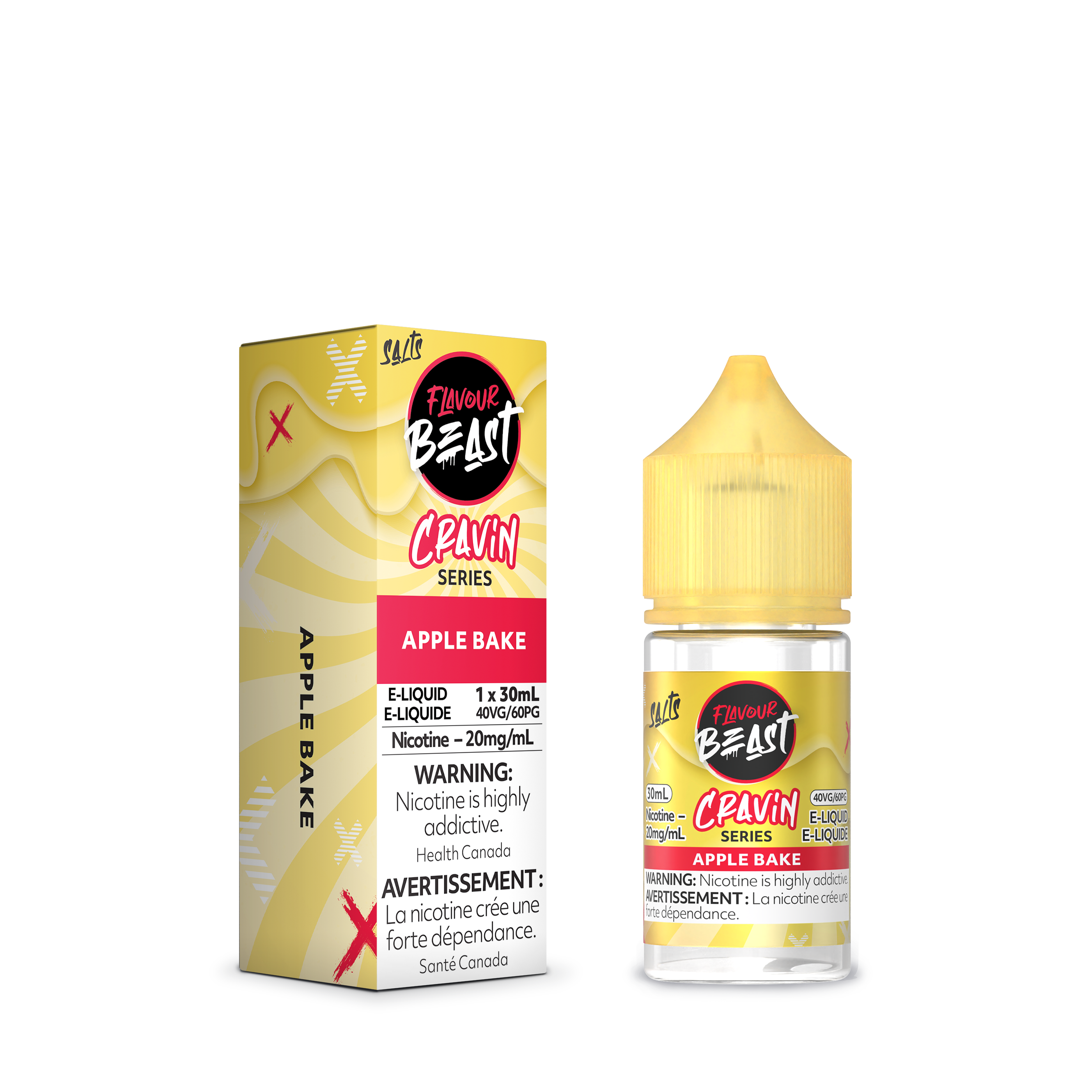 APPLE BAKE - FLAVOUR BEAST CRAVIN' E-LIQUID (30mL) (ONTARIO)