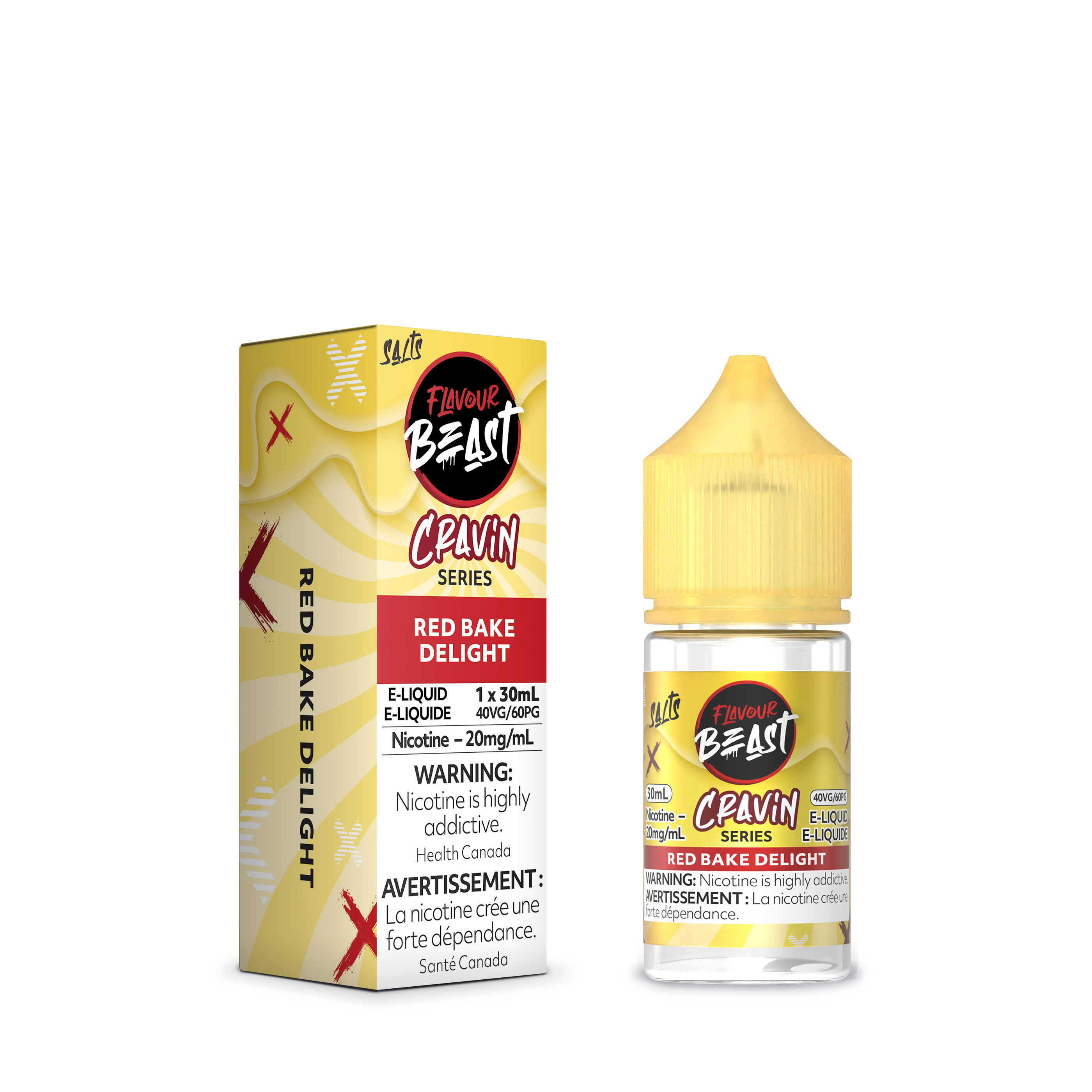 RED BAKE DELIGHT - FLAVOUR BEAST CRAVIN' E-LIQUID (30mL)