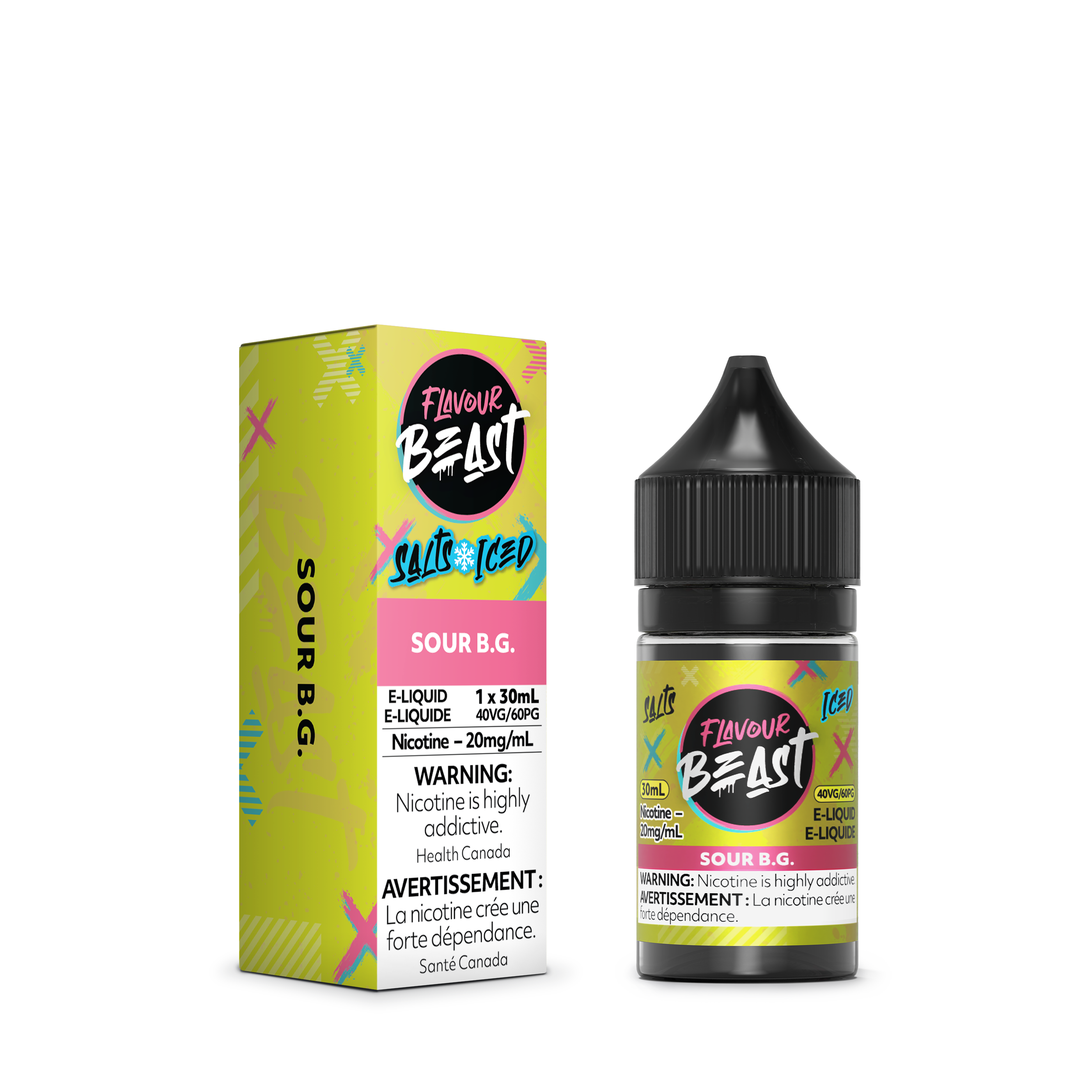 SOUR B.G. - FLAVOUR BEAST E LIQUID (30mL)
