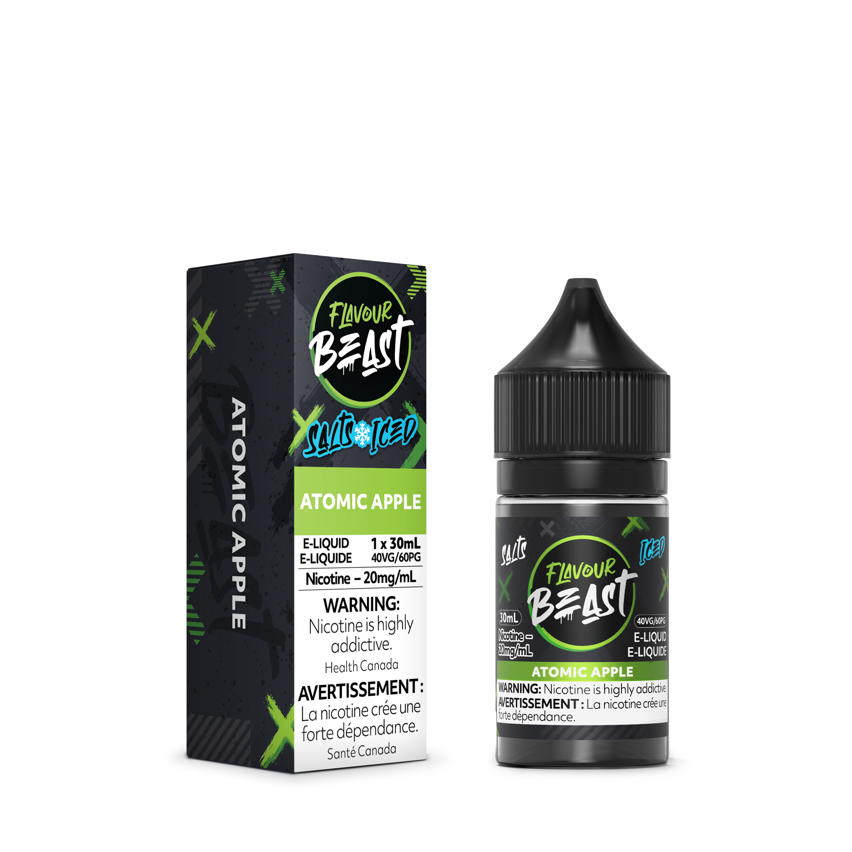 ATOMIC APPLE - FLAVOUR BEAST E LIQUID (30mL)