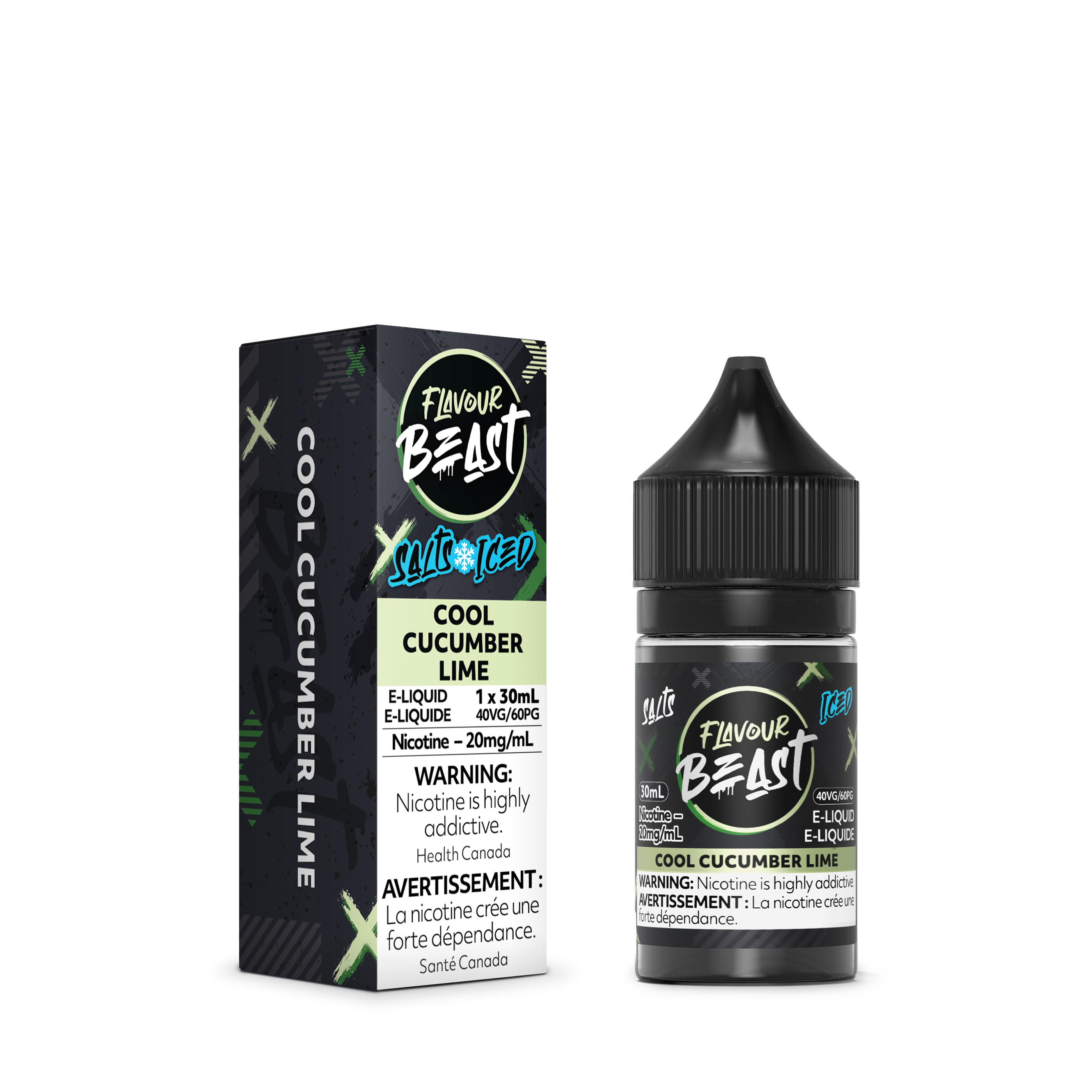 COOL CUCUMBER LIME - FLAVOUR BEAST E LIQUID (30mL)