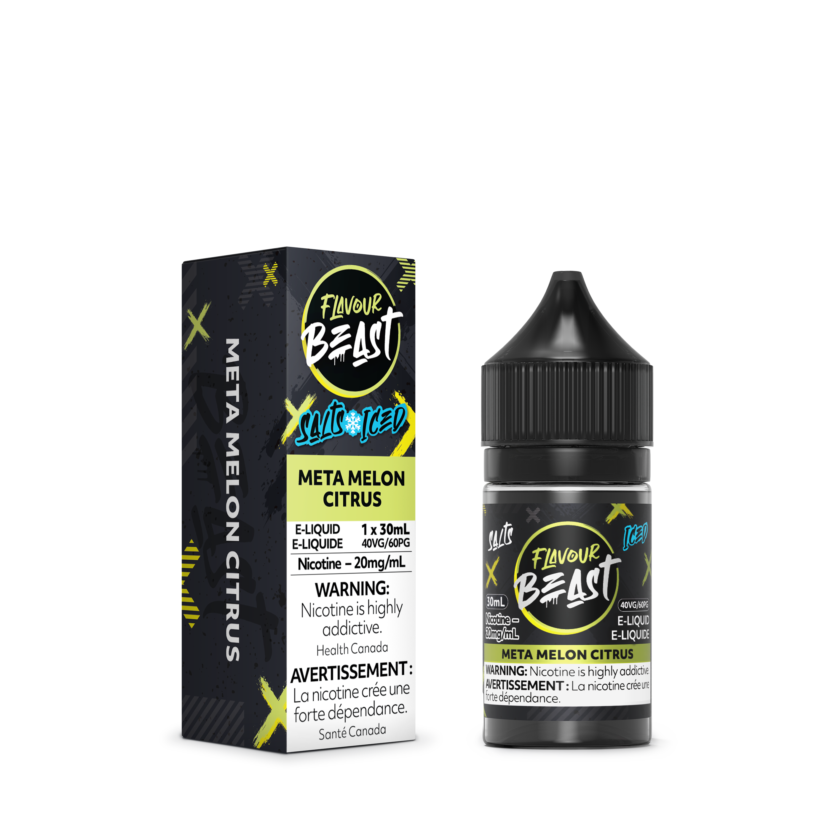 META MELON CITRUS - FLAVOUR BEAST E LIQUID (30mL)