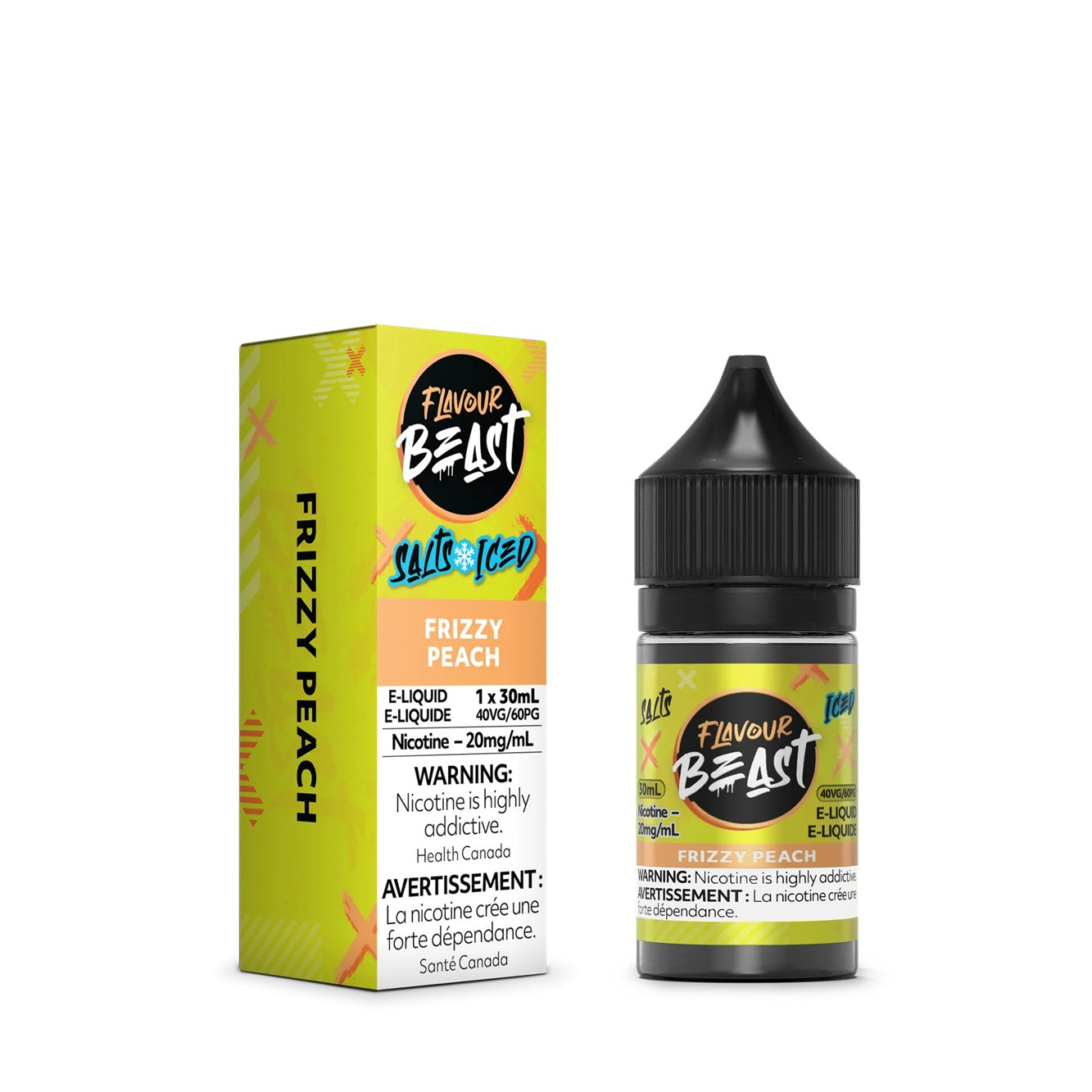 FRIZZY PEACH - FLAVOUR BEAST E LIQUID (30mL) (ONTARIO)