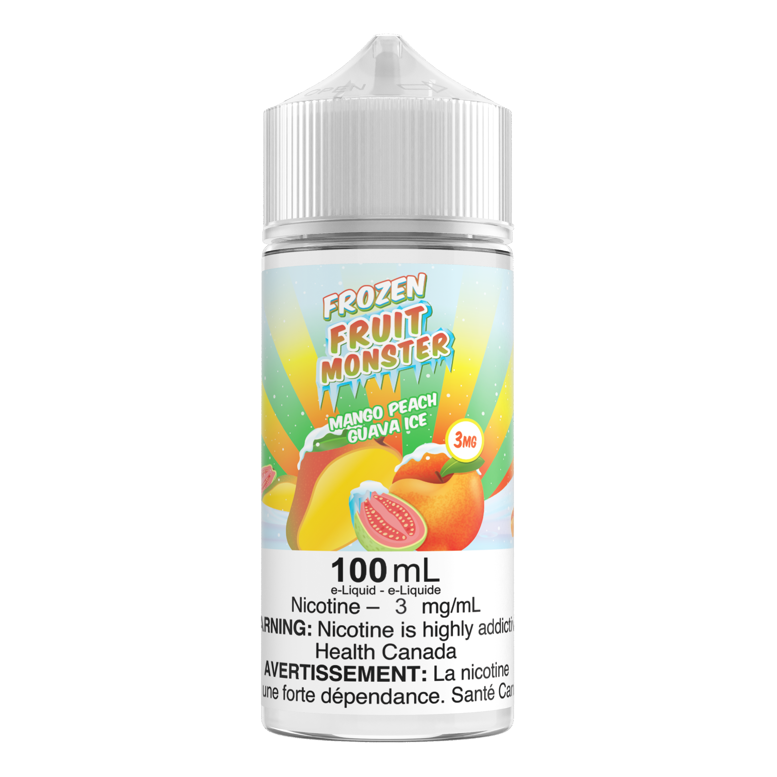 MANGO PEACH GUAVA ICE - FROZEN FRUIT MONSTER (100mL) (ONTARIO)