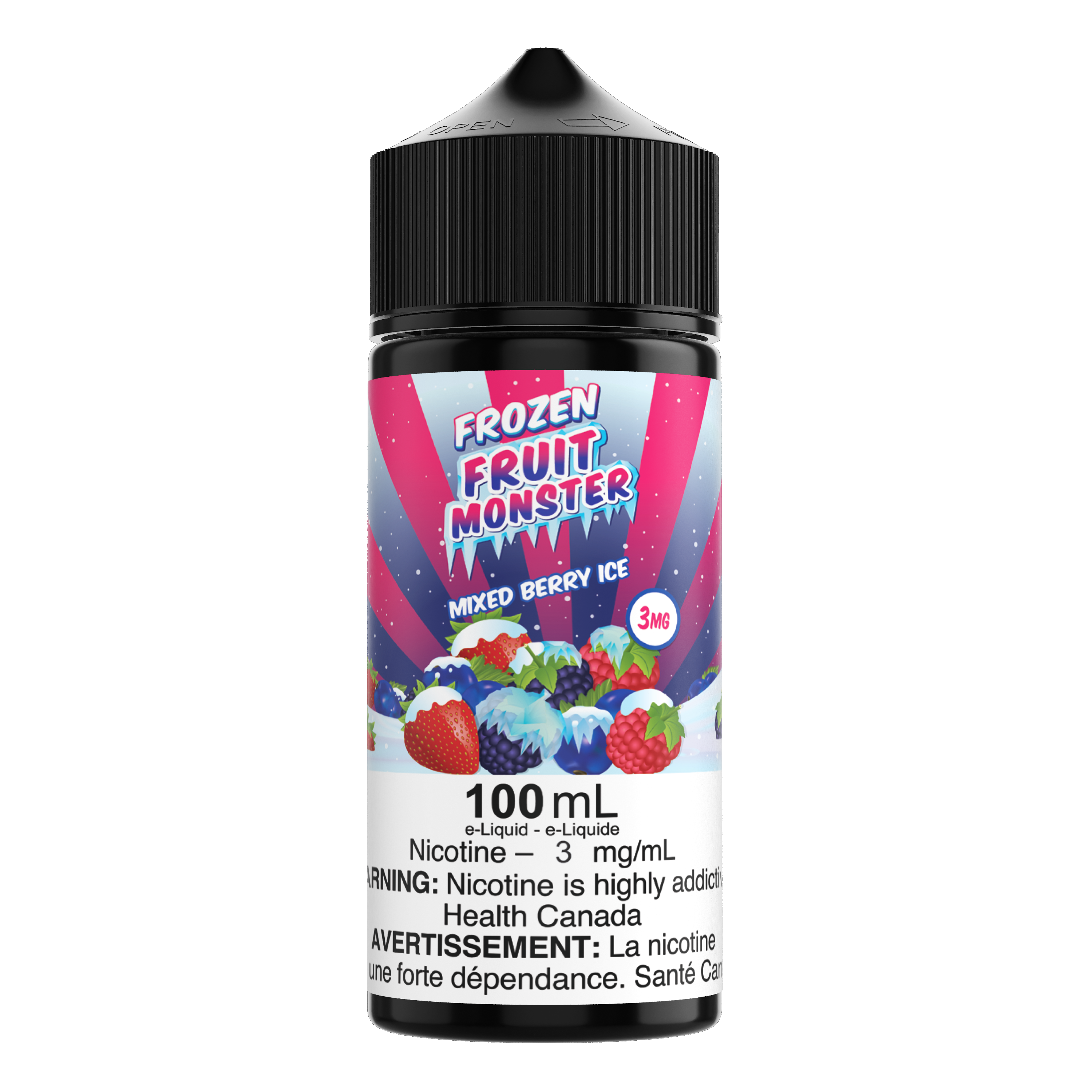 MIXED BERRY ICE - FROZEN FRUIT MONSTER (100mL) (ONTARIO)