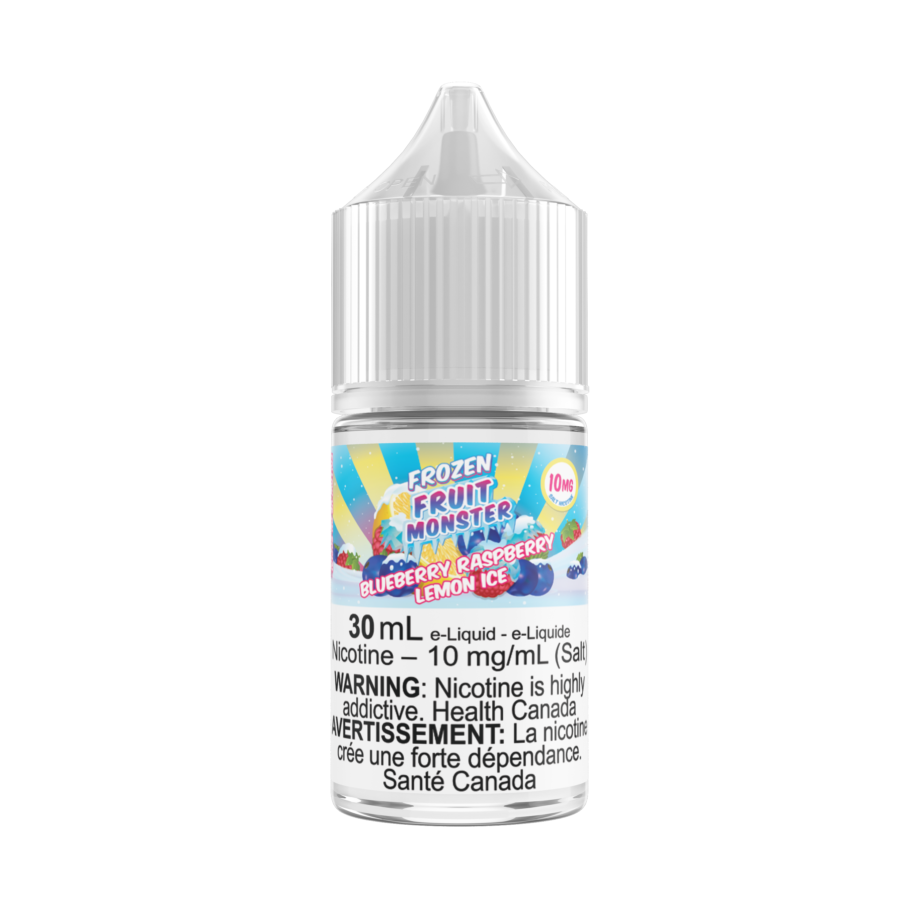 BLUEBERRY RASPBERRY LEMON ICE - FROZEN FRUIT MONSTER SALT (30mL) (ONTARIO)