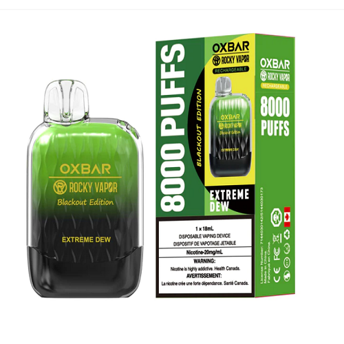 OXBAR G8000 - EXTREME DEW (BLACKOUT EDITION)