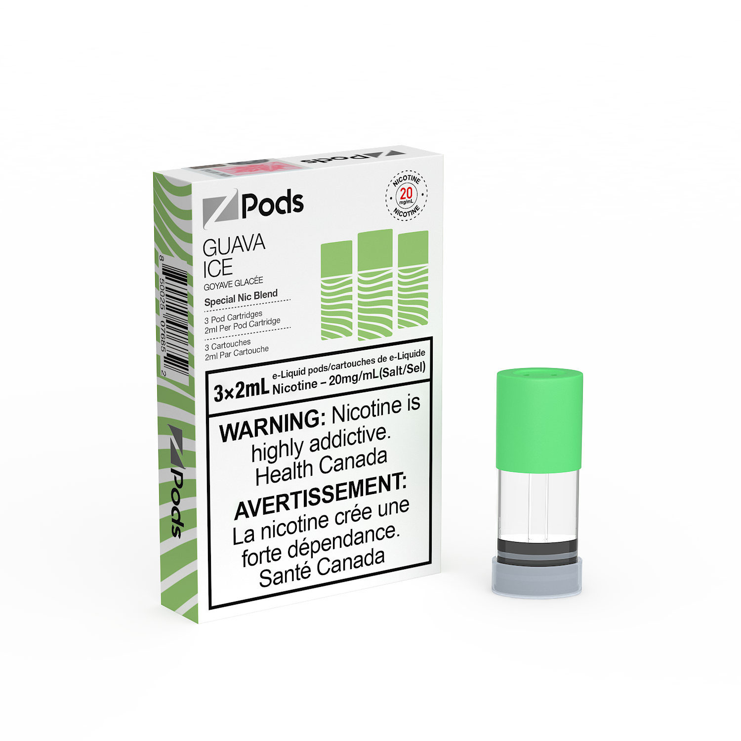 Z-PODS: GUAVA ICE (ONTARIO)