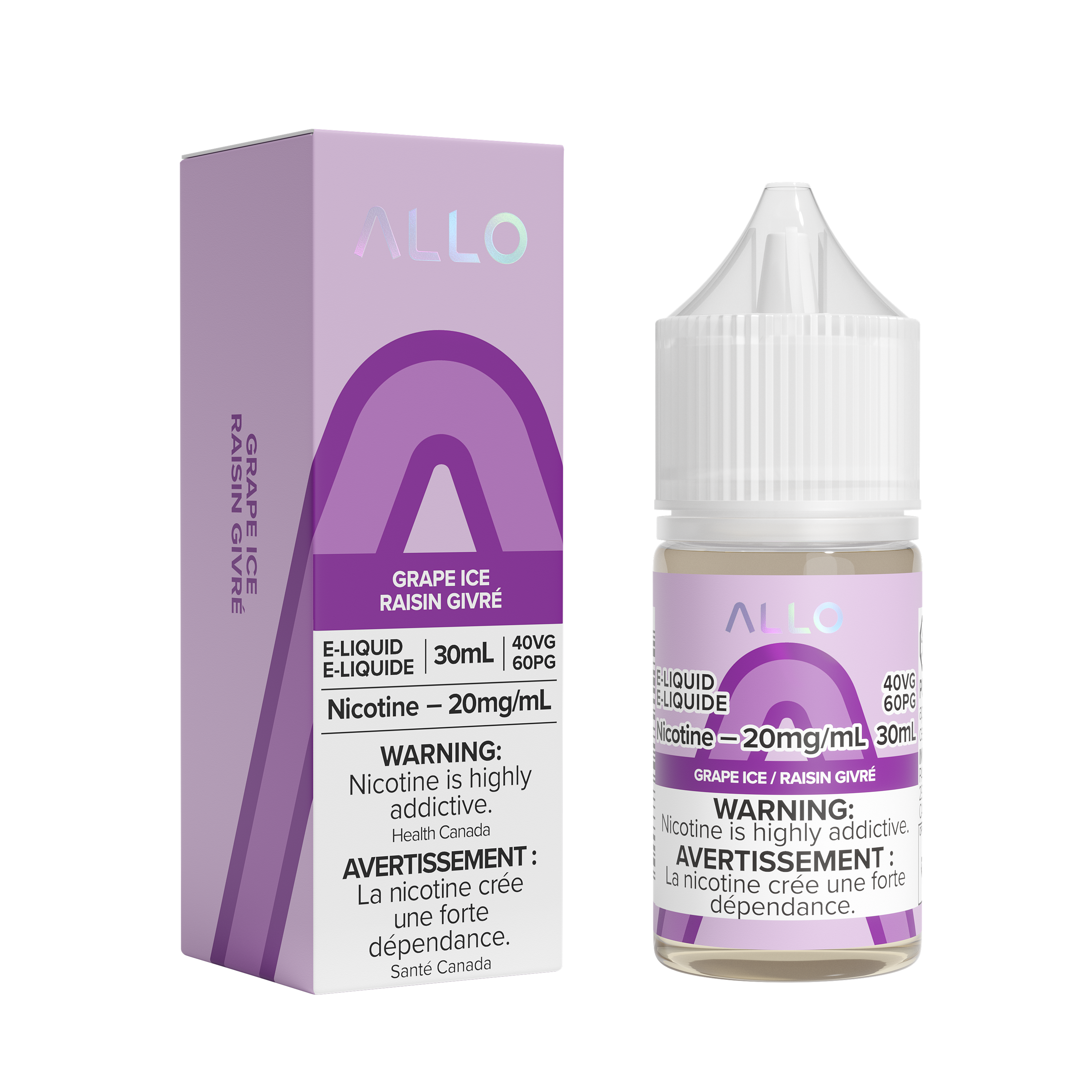 ALLO E LIQUID - GRAPE ICE (ONTARIO)