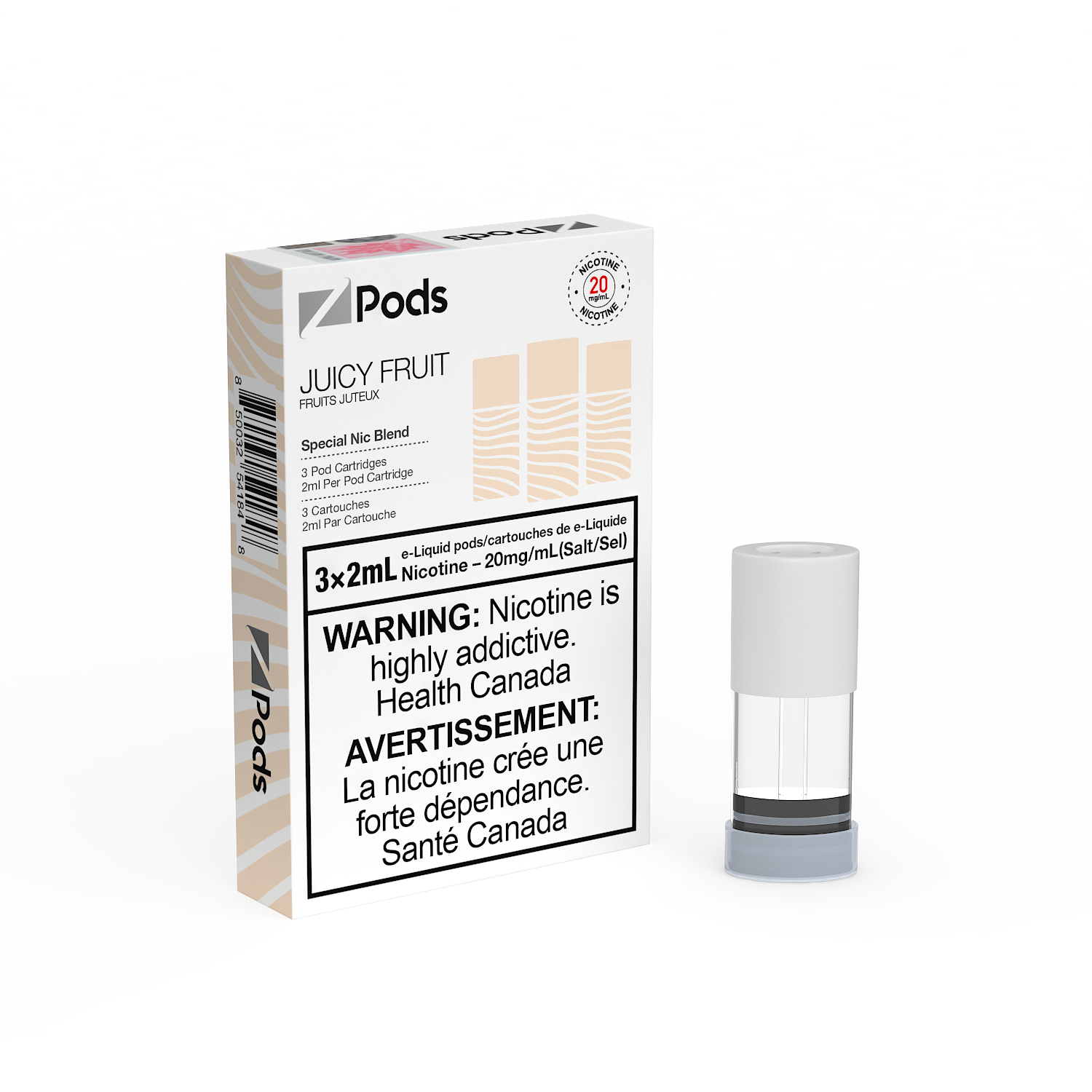 Z-PODS: JUICY FRUIT (ONTARIO)